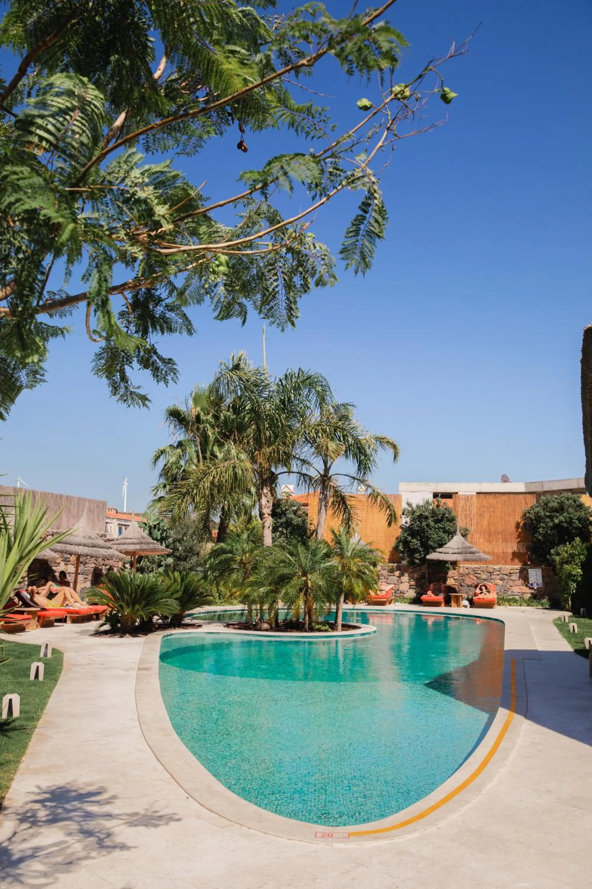 Swimming pool in Pachamama Alaçatı