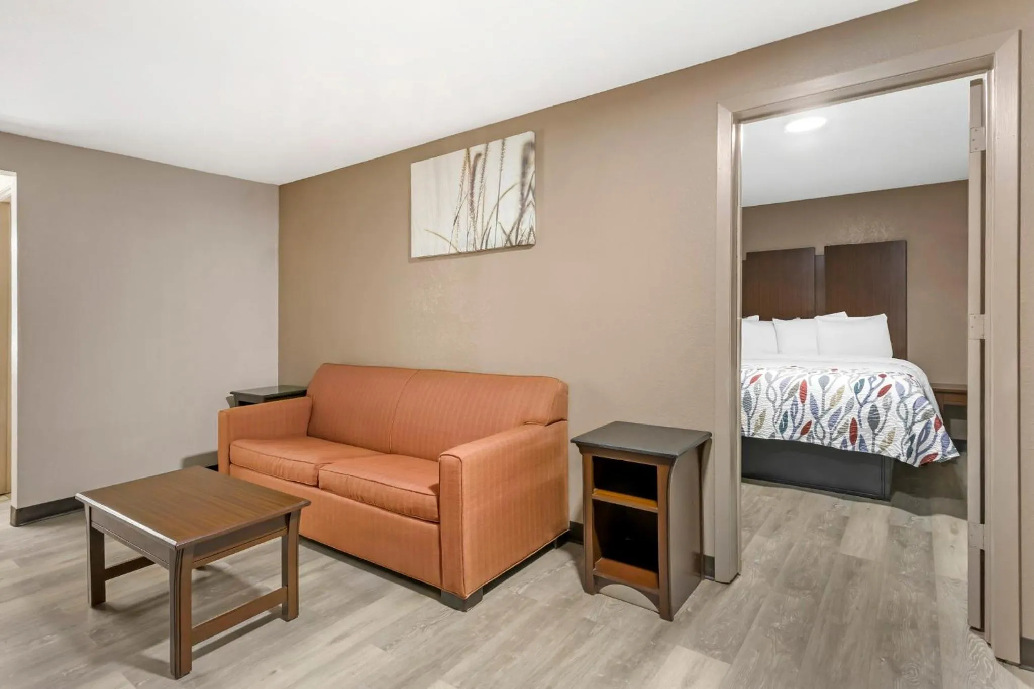 Bedroom, Bed in Red Roof Inn Hope