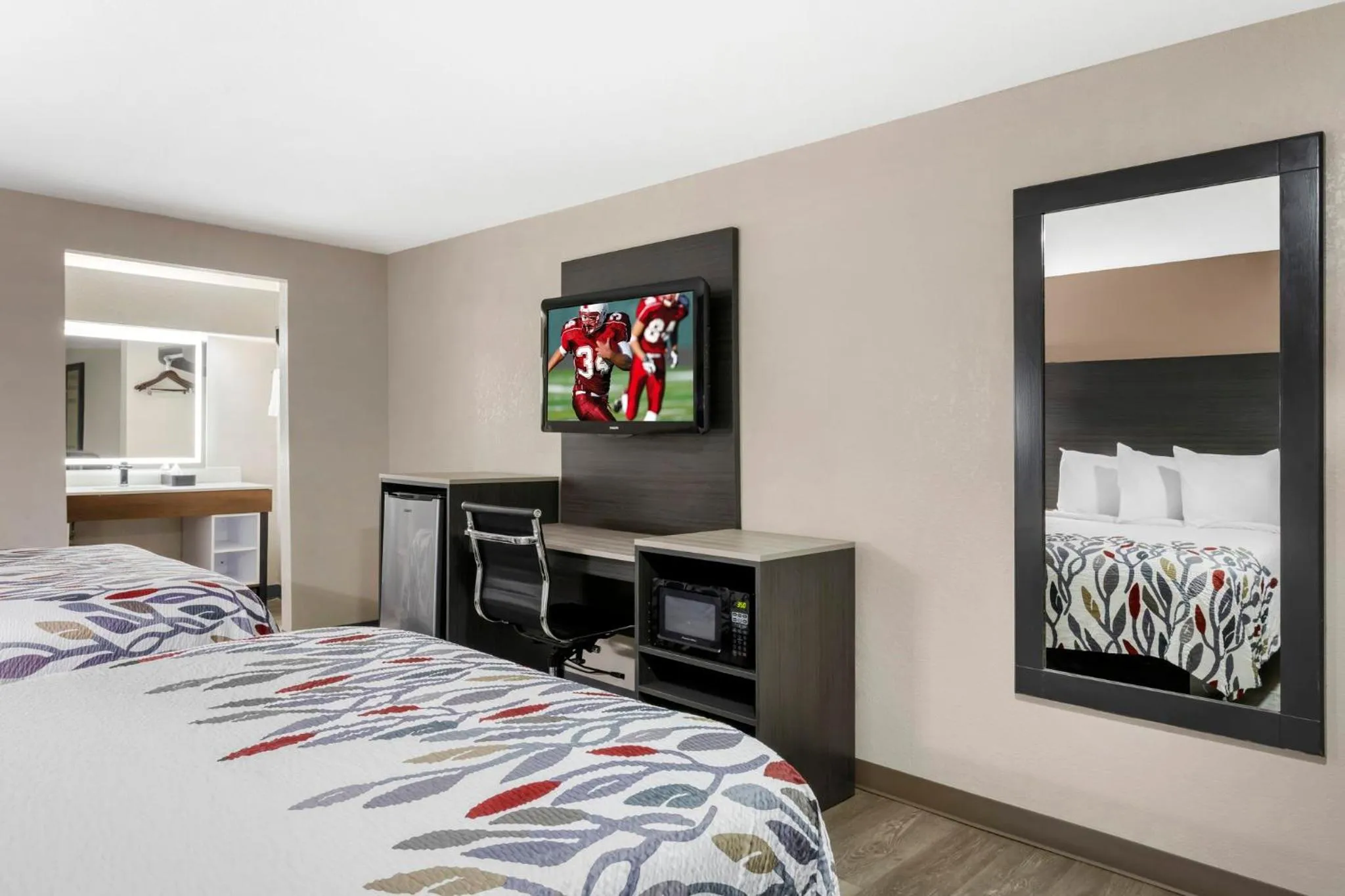 Bedroom, Bed in Red Roof Inn Hope