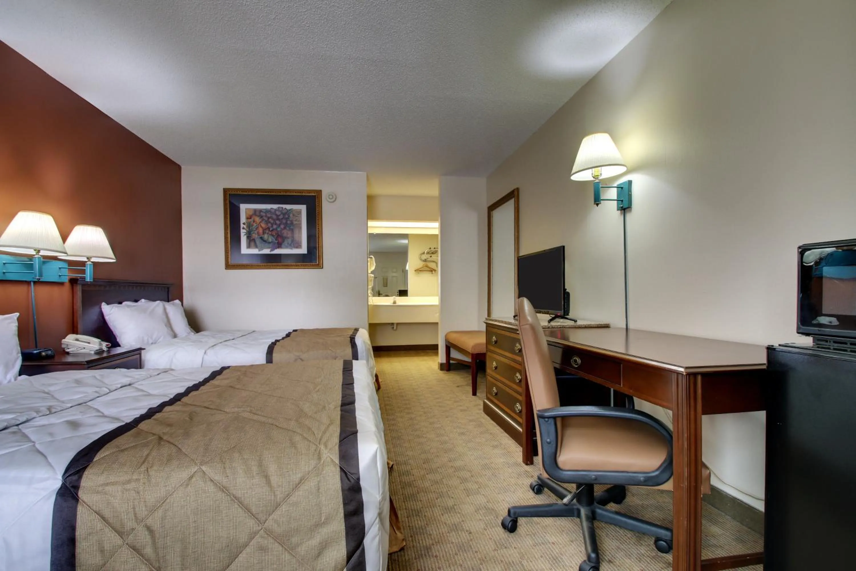 Bed in Key West Inn - LaFayette