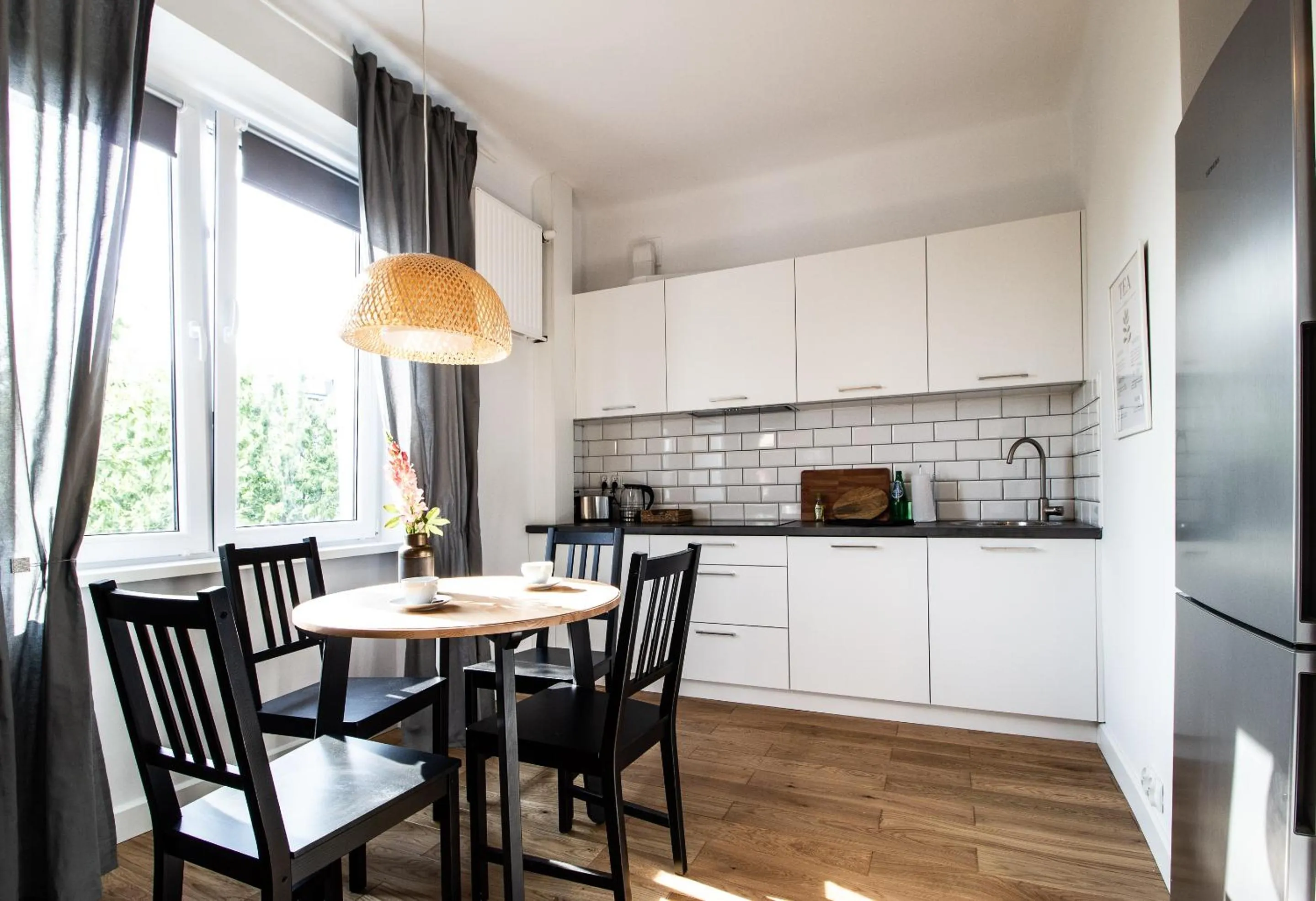 Kitchen or kitchenette in Old Town Krasiński Garden