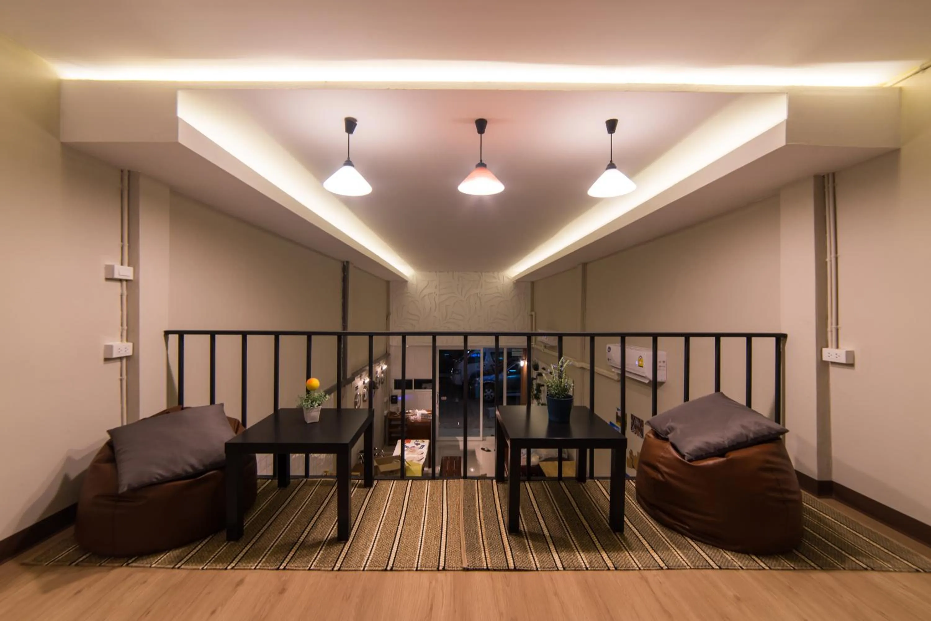 Lobby or reception in Napa Hostel Samrong Station