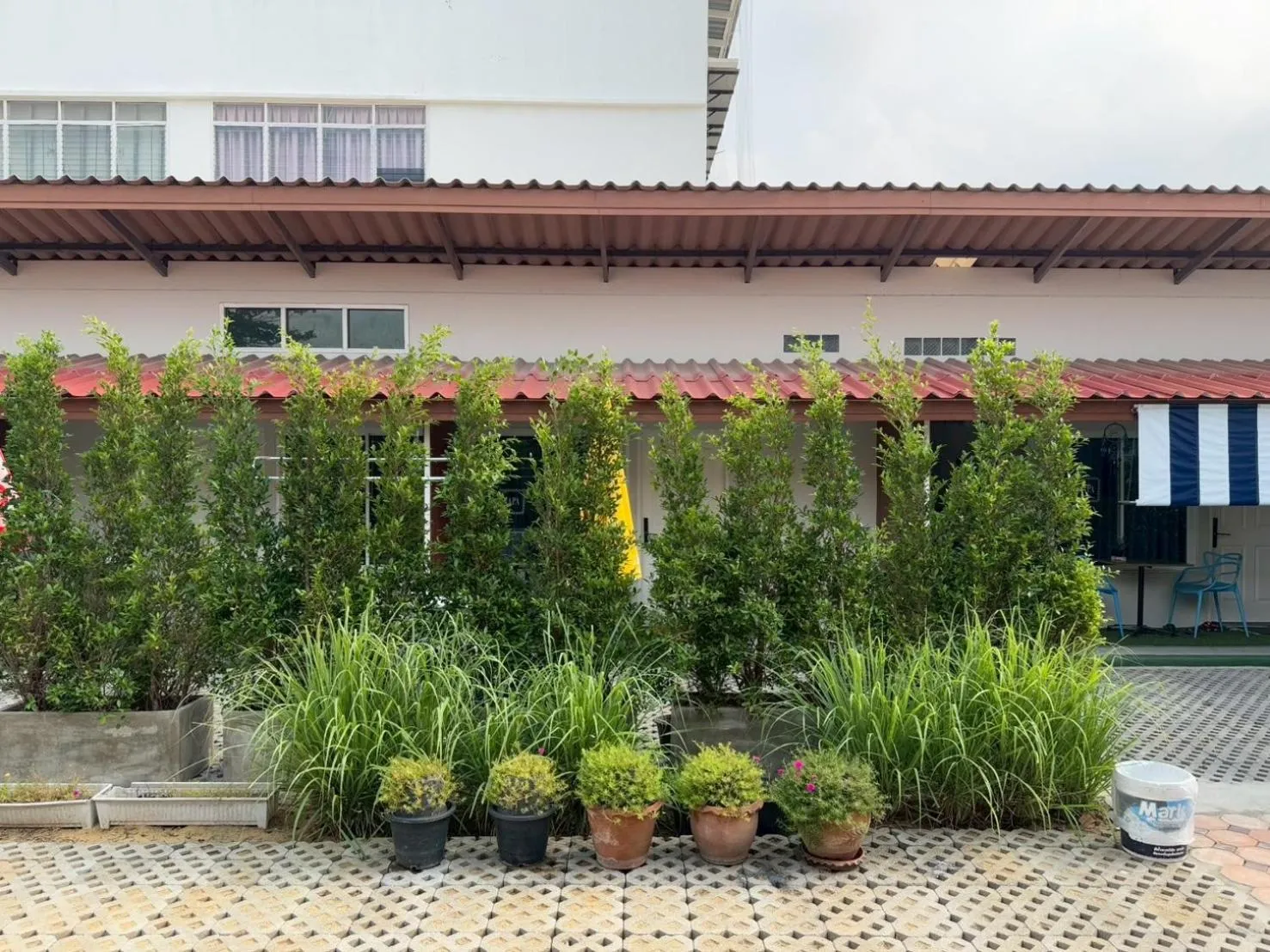 Garden in Napa Hostel Samrong Station