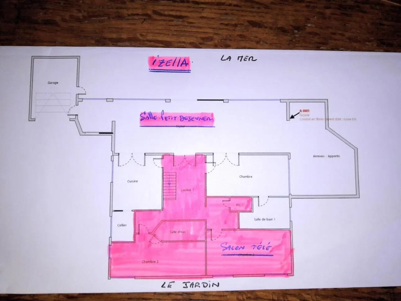 Floor plan in Izella