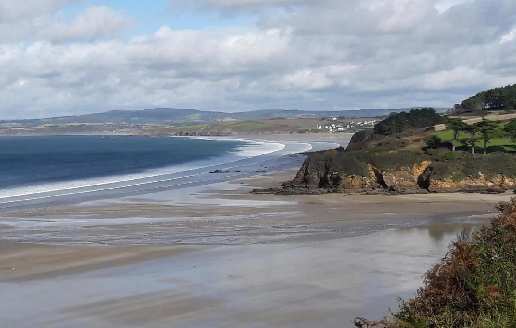 Natural landscape in Izella