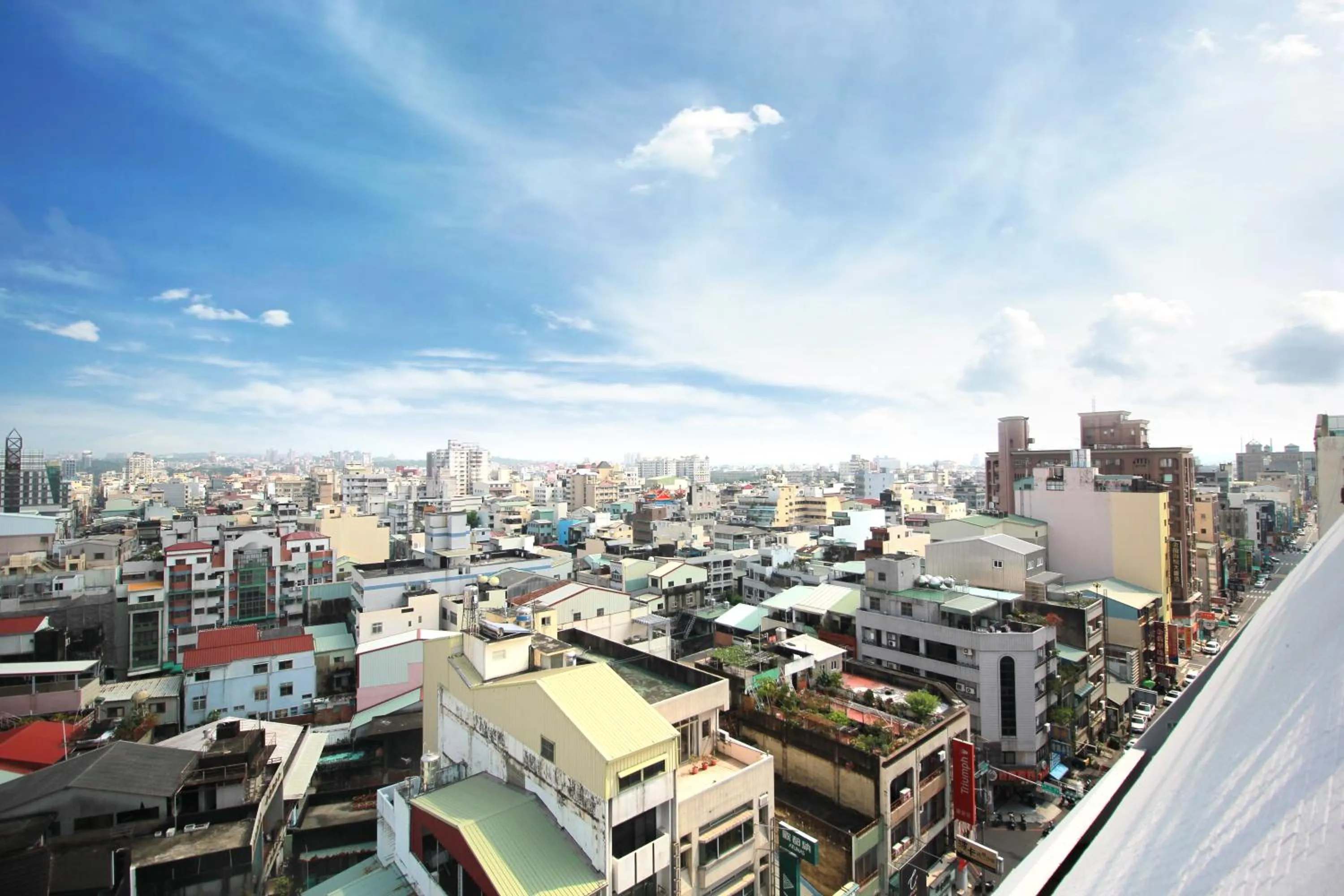 City view in Green Hotel - Chiayi
