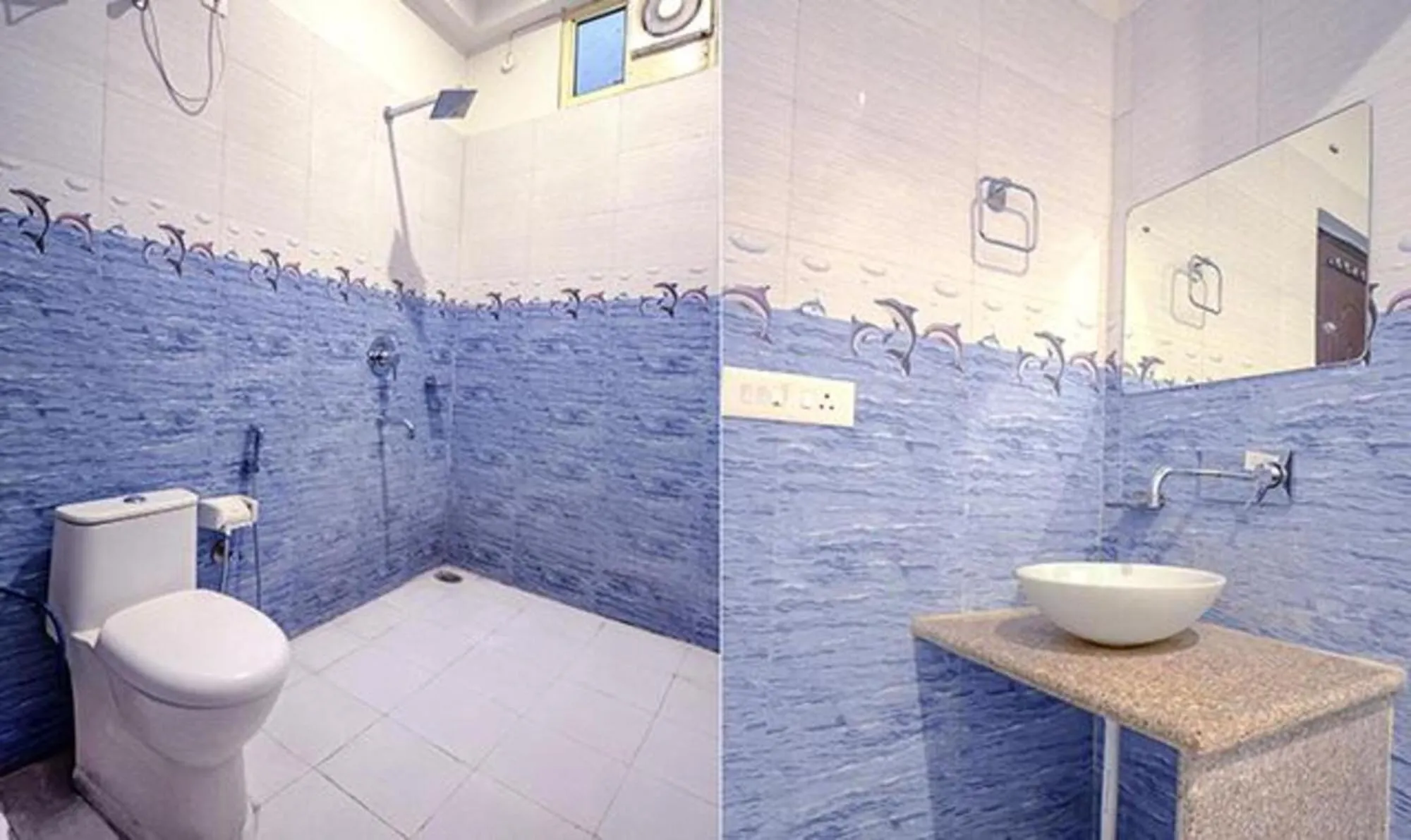 Toilet in FabHotel Yamunotri Retreat, Tapovan