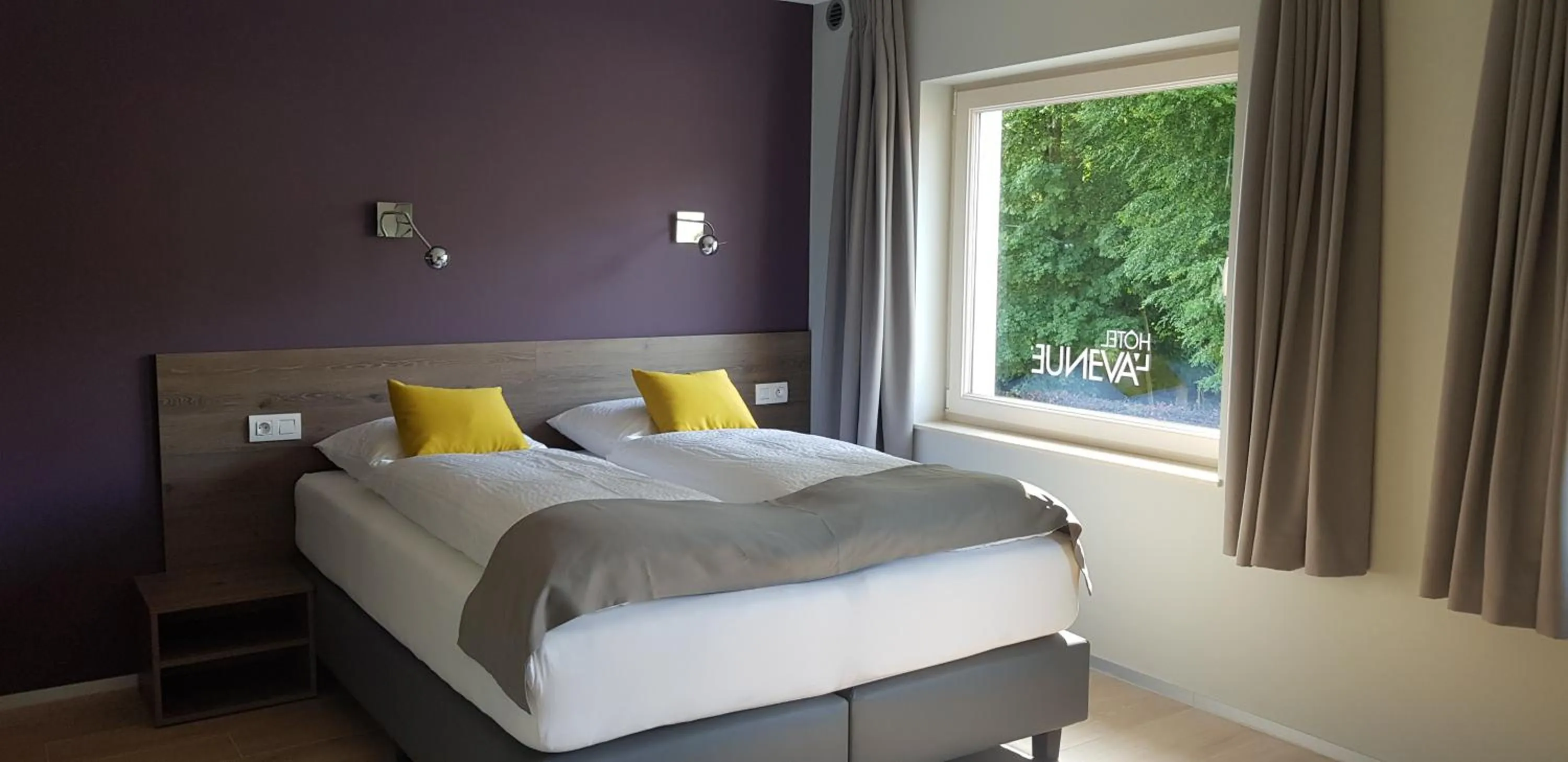 Bed in HOTEL L'AVENUE