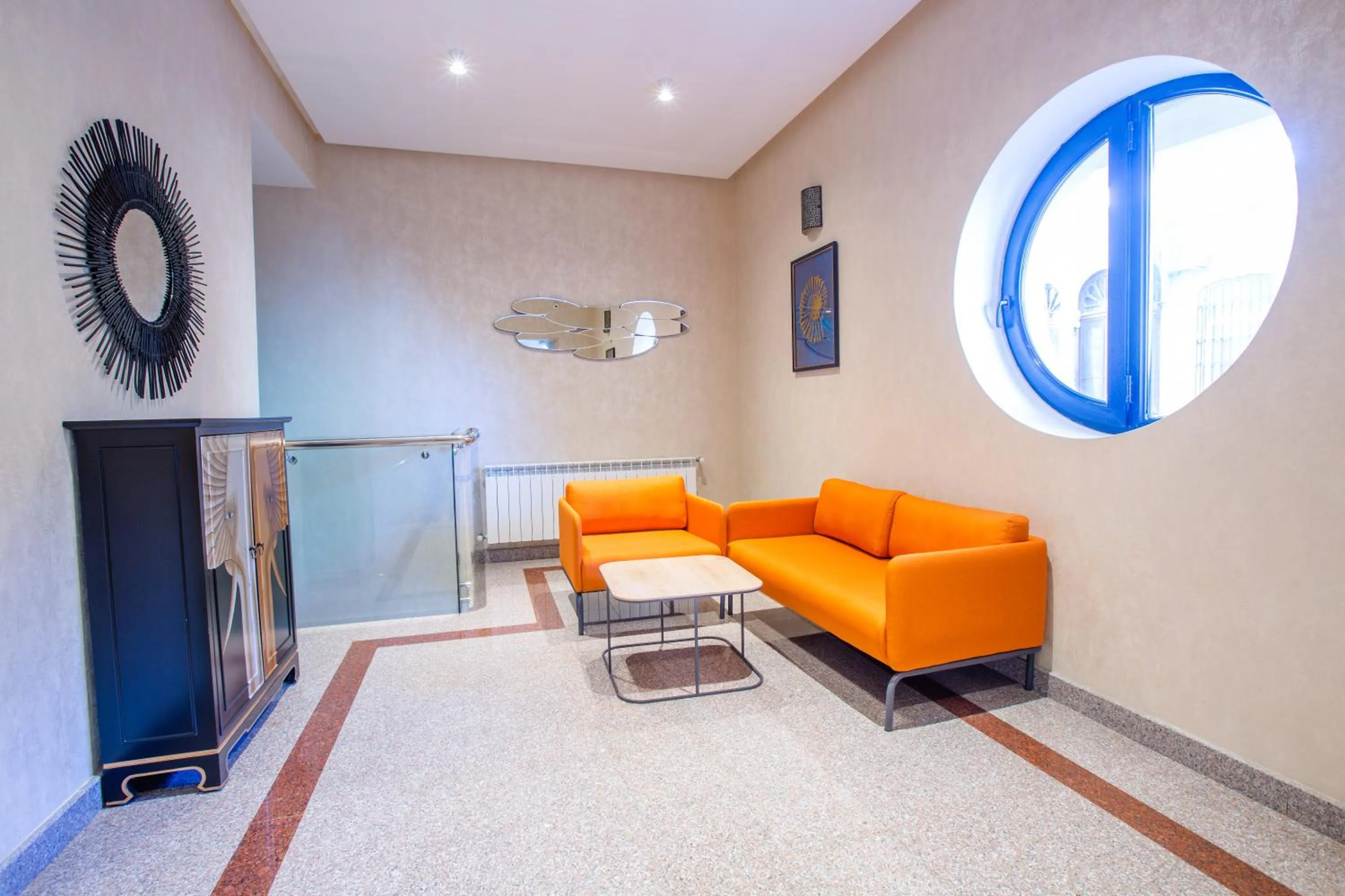 Living room in City Park Hotel