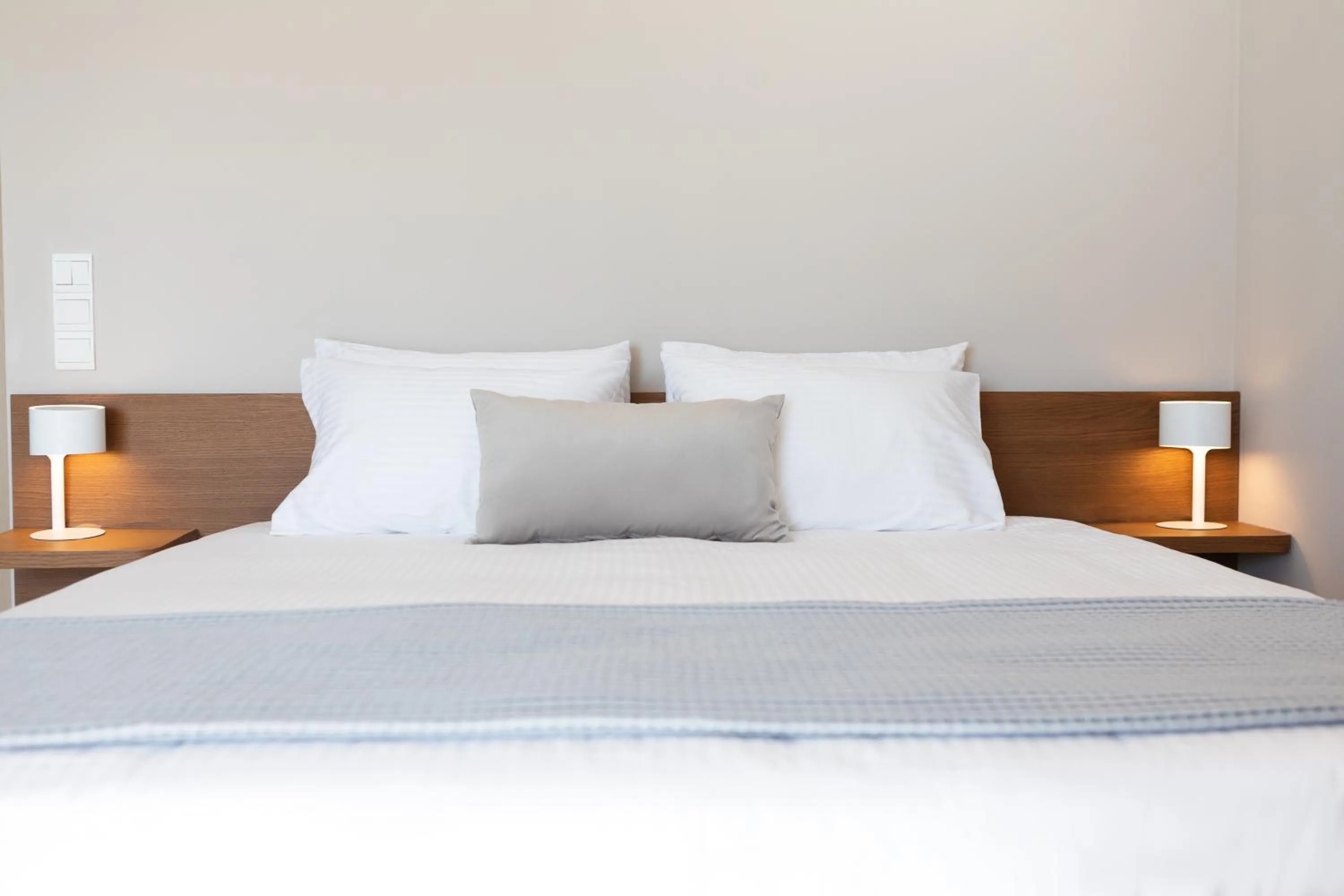 Bed in Alinea Suites Limassol Center