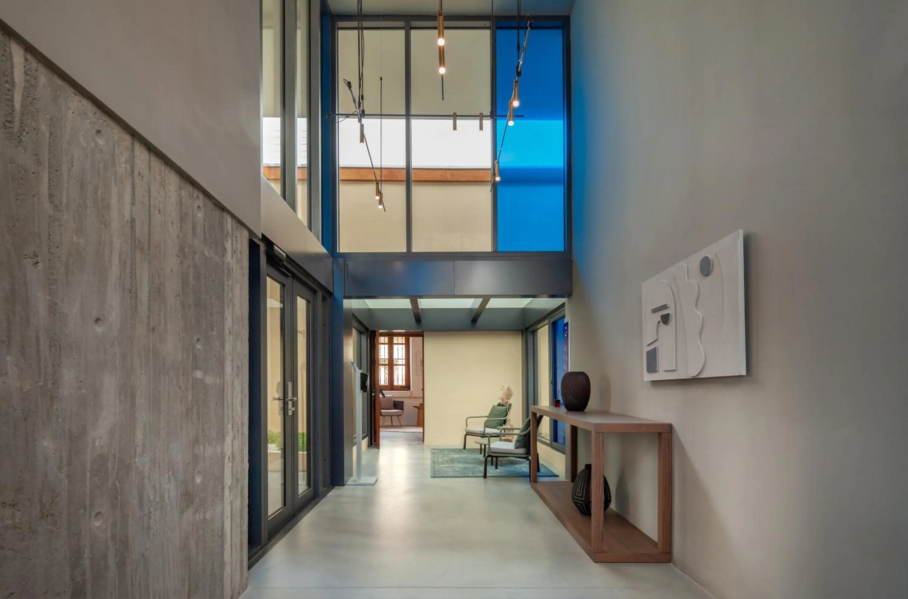 Lobby or reception in Alinea Suites Limassol Center