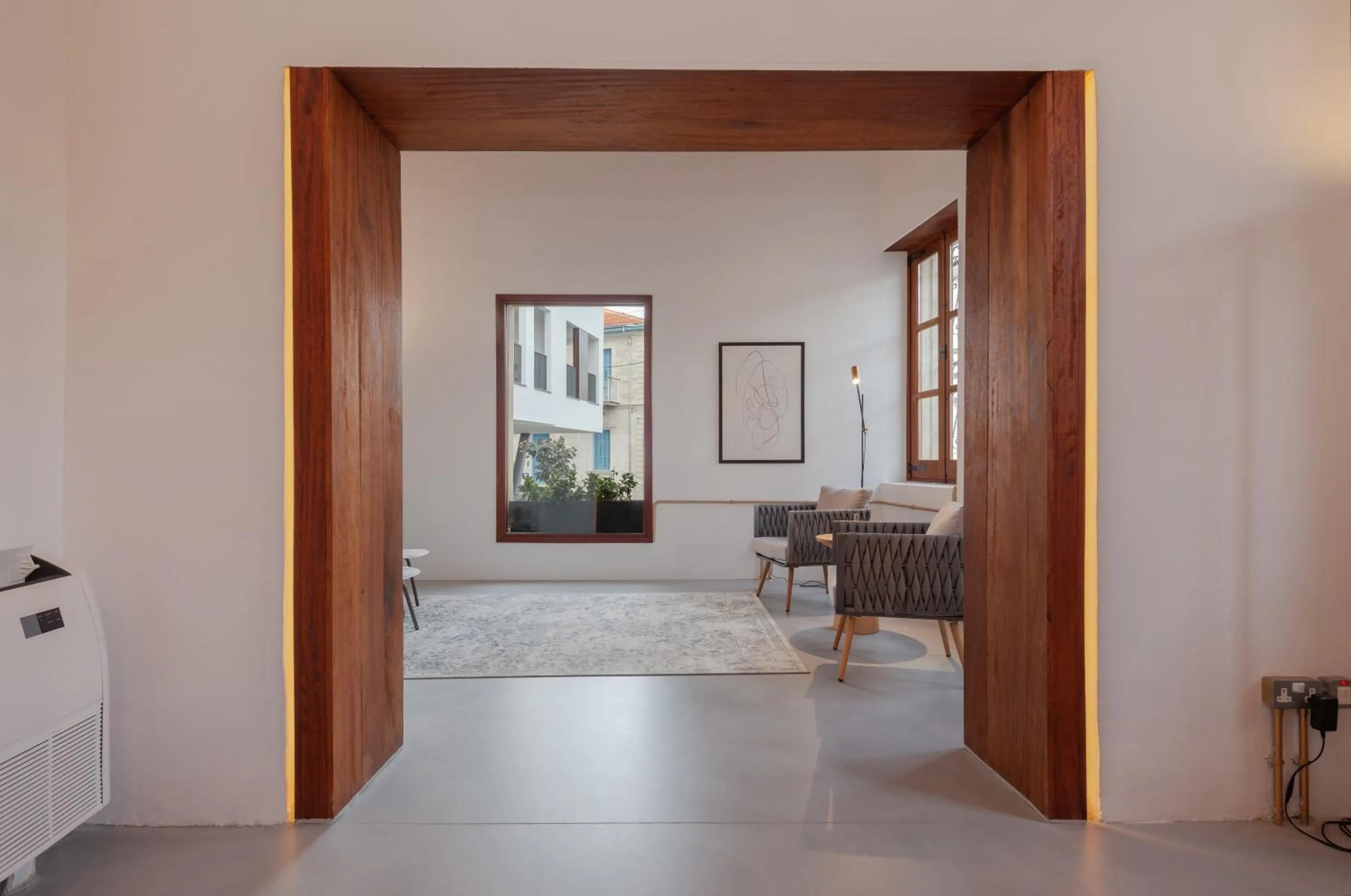 Lobby or reception in Alinea Suites Limassol Center