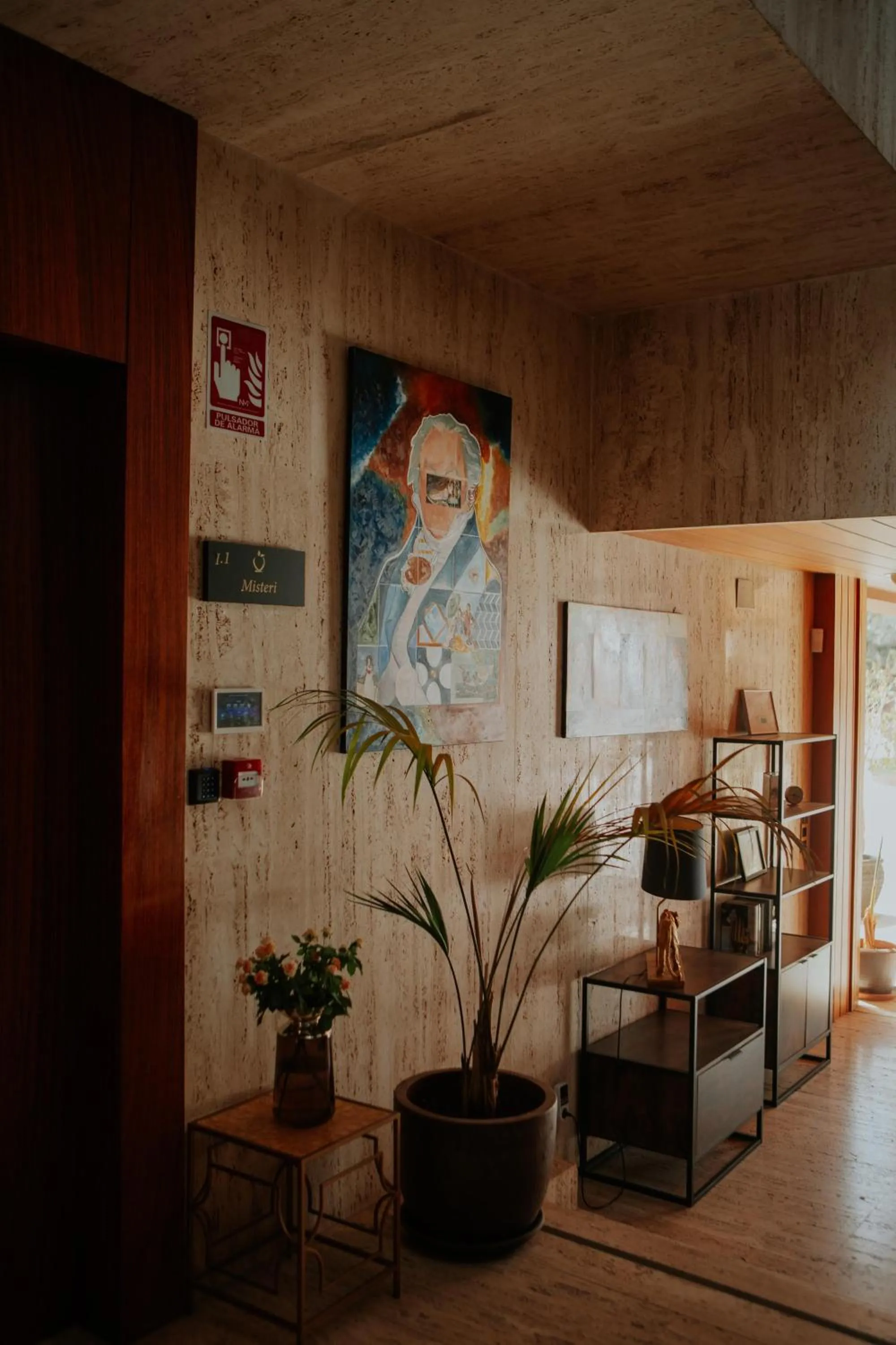 Lobby or reception in Hotel Boutique Hort de Nal