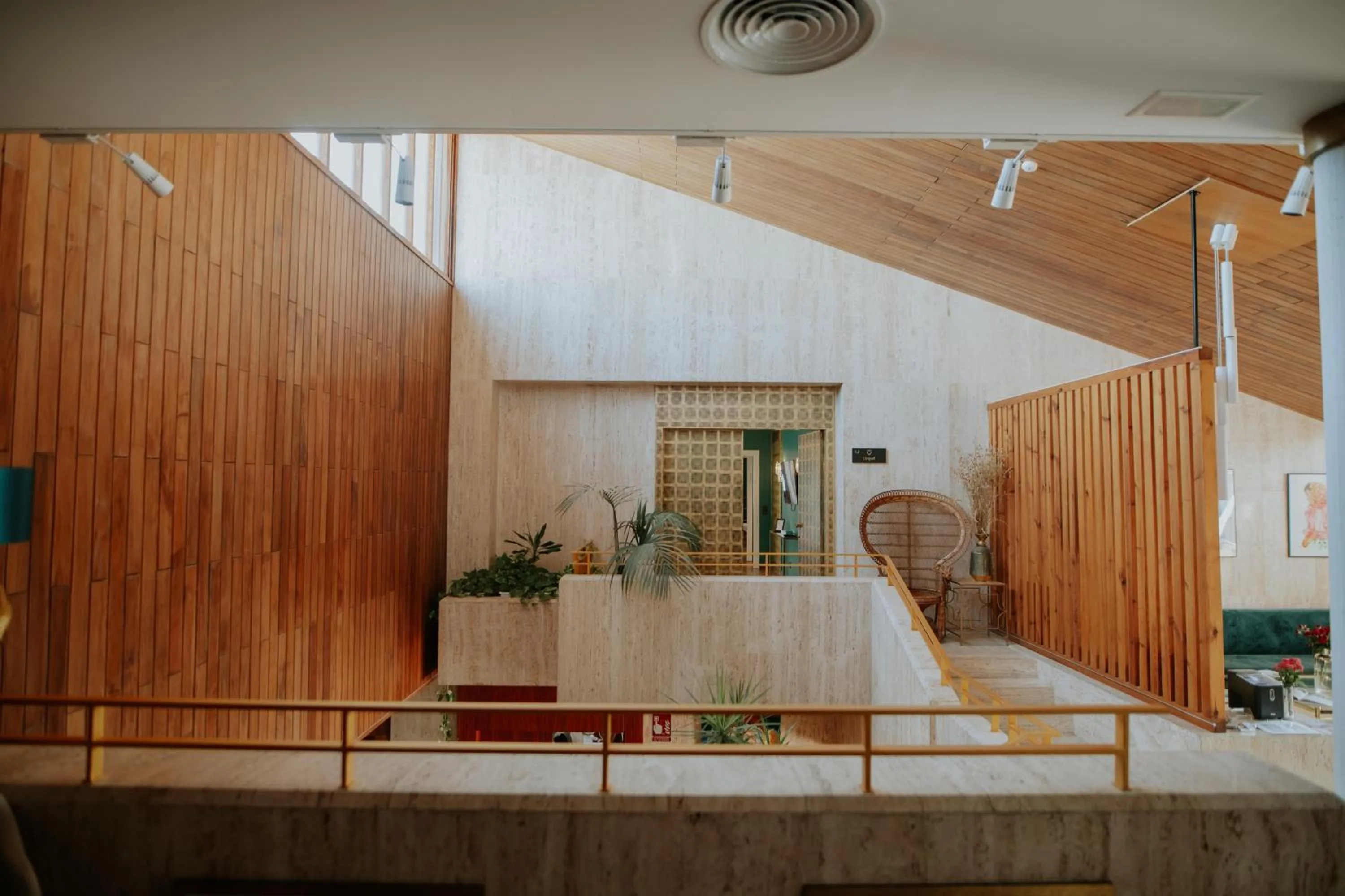 Lobby or reception in Hotel Boutique Hort de Nal