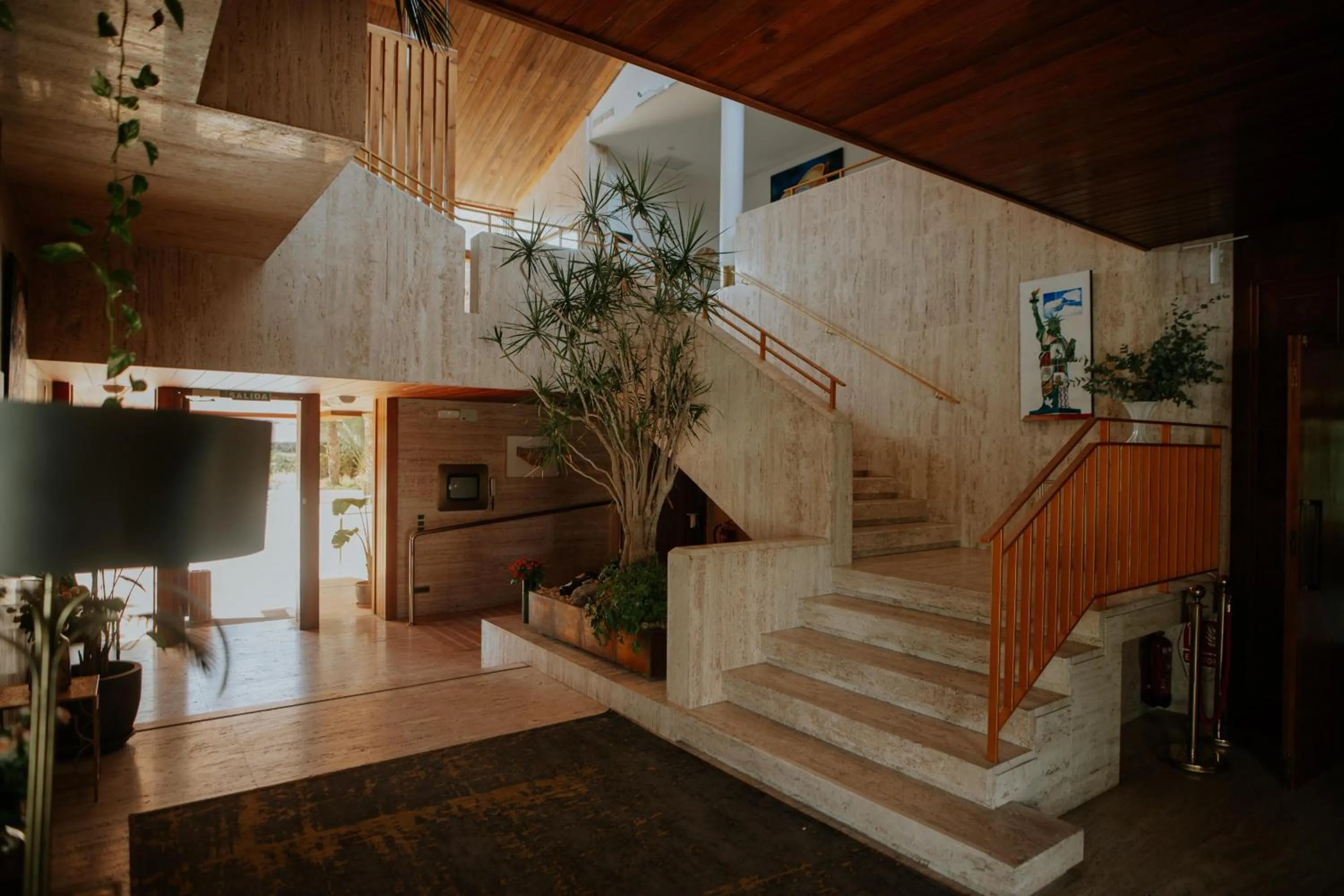 Lobby or reception in Hotel Boutique Hort de Nal