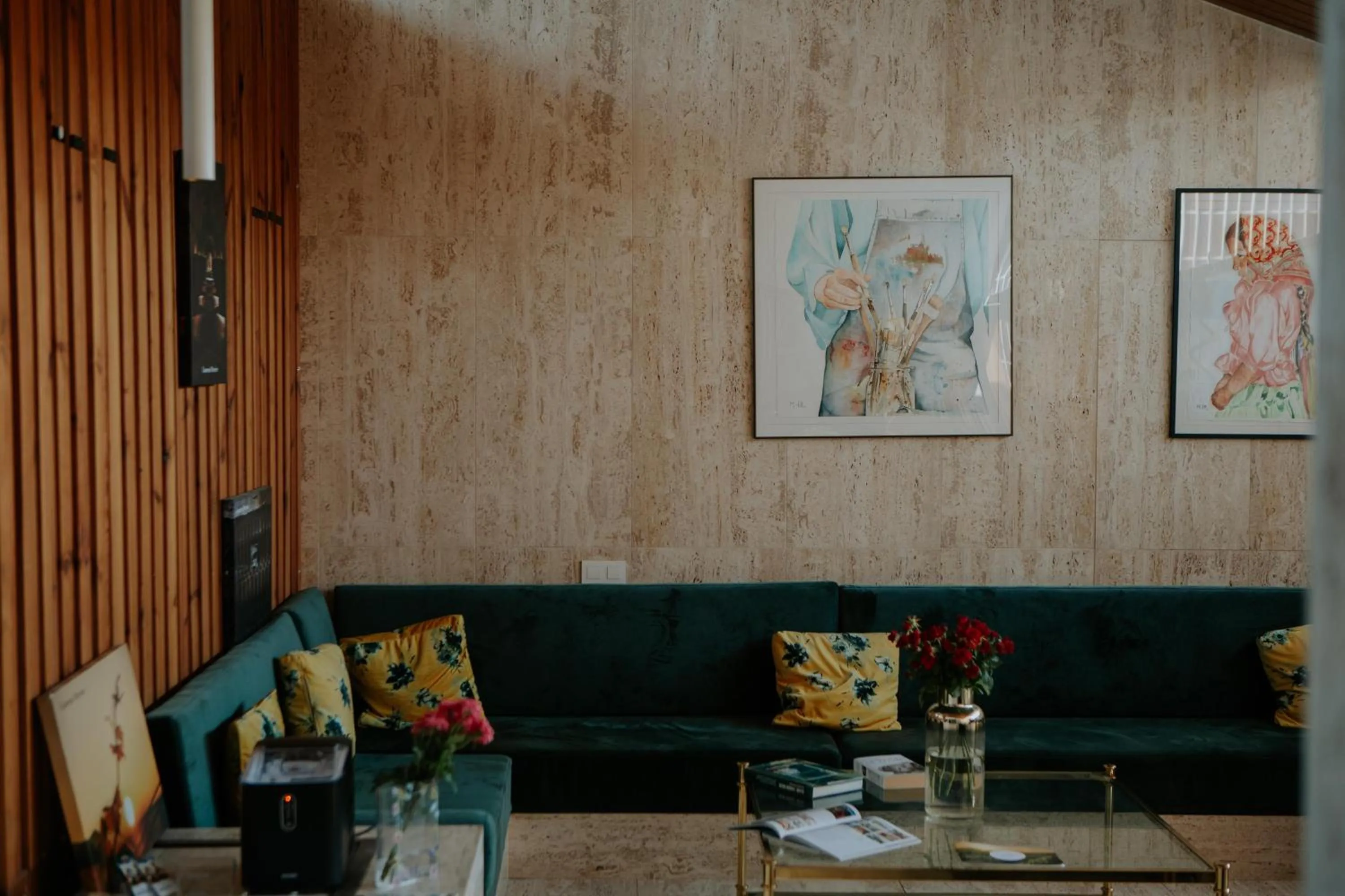 Lobby or reception in Hotel Boutique Hort de Nal