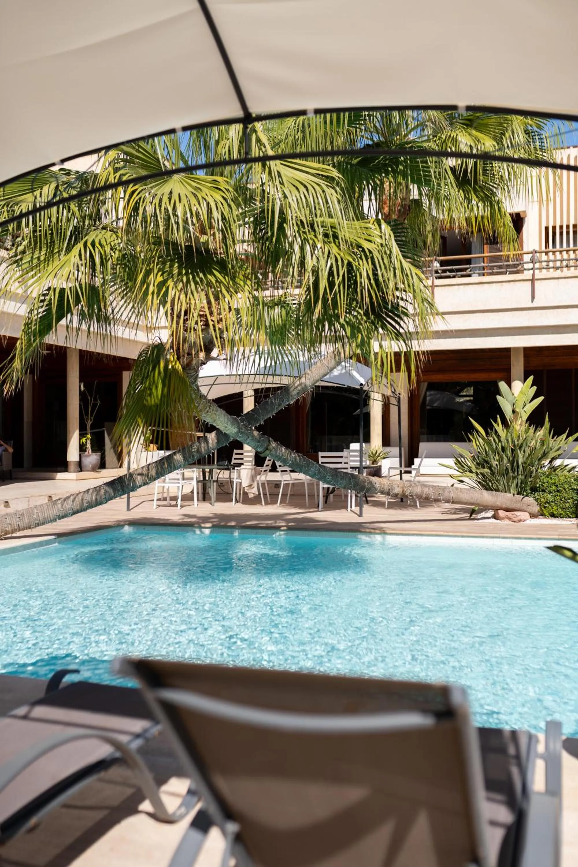 Swimming pool in Hotel Boutique Hort de Nal