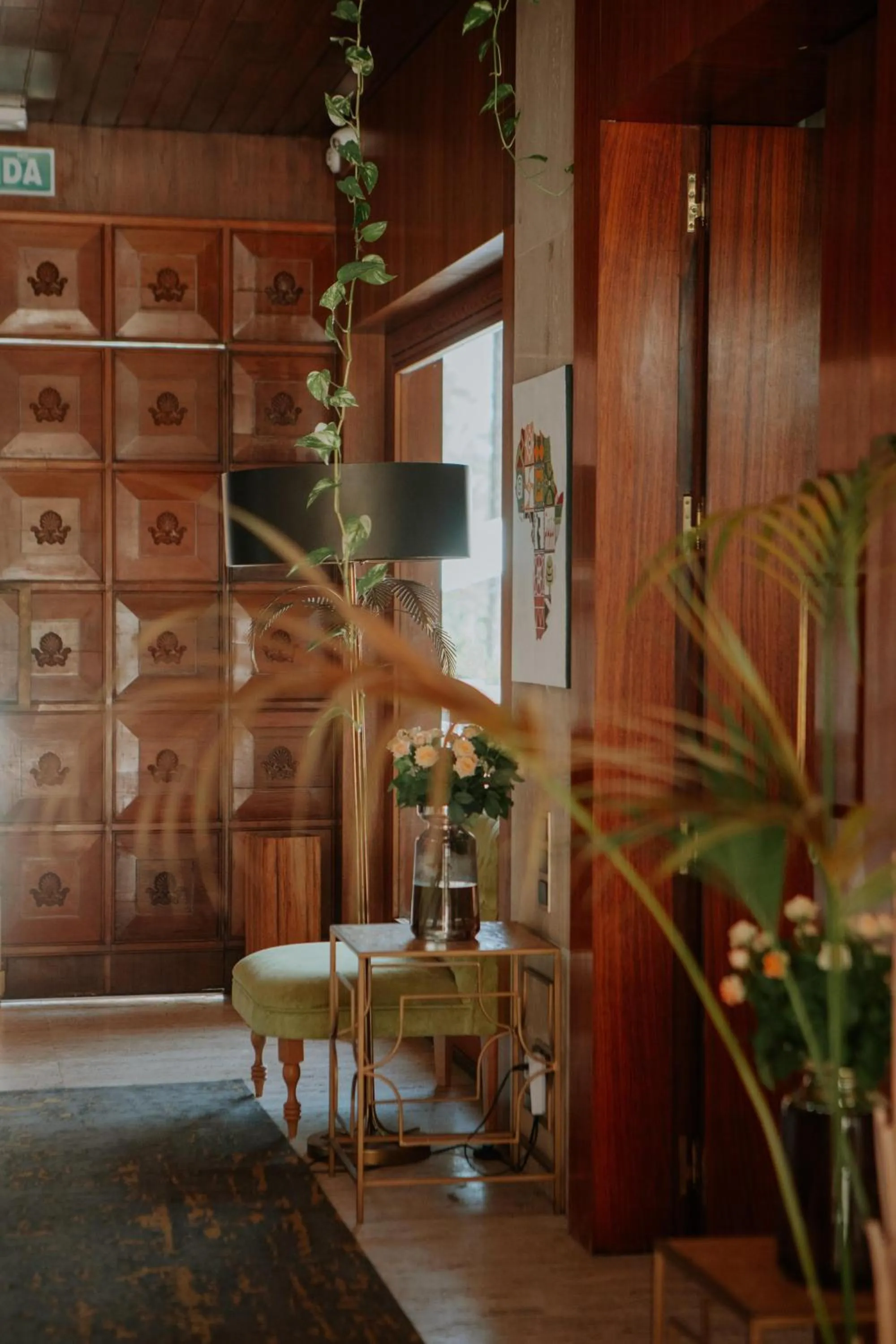 Lobby or reception in Hotel Boutique Hort de Nal