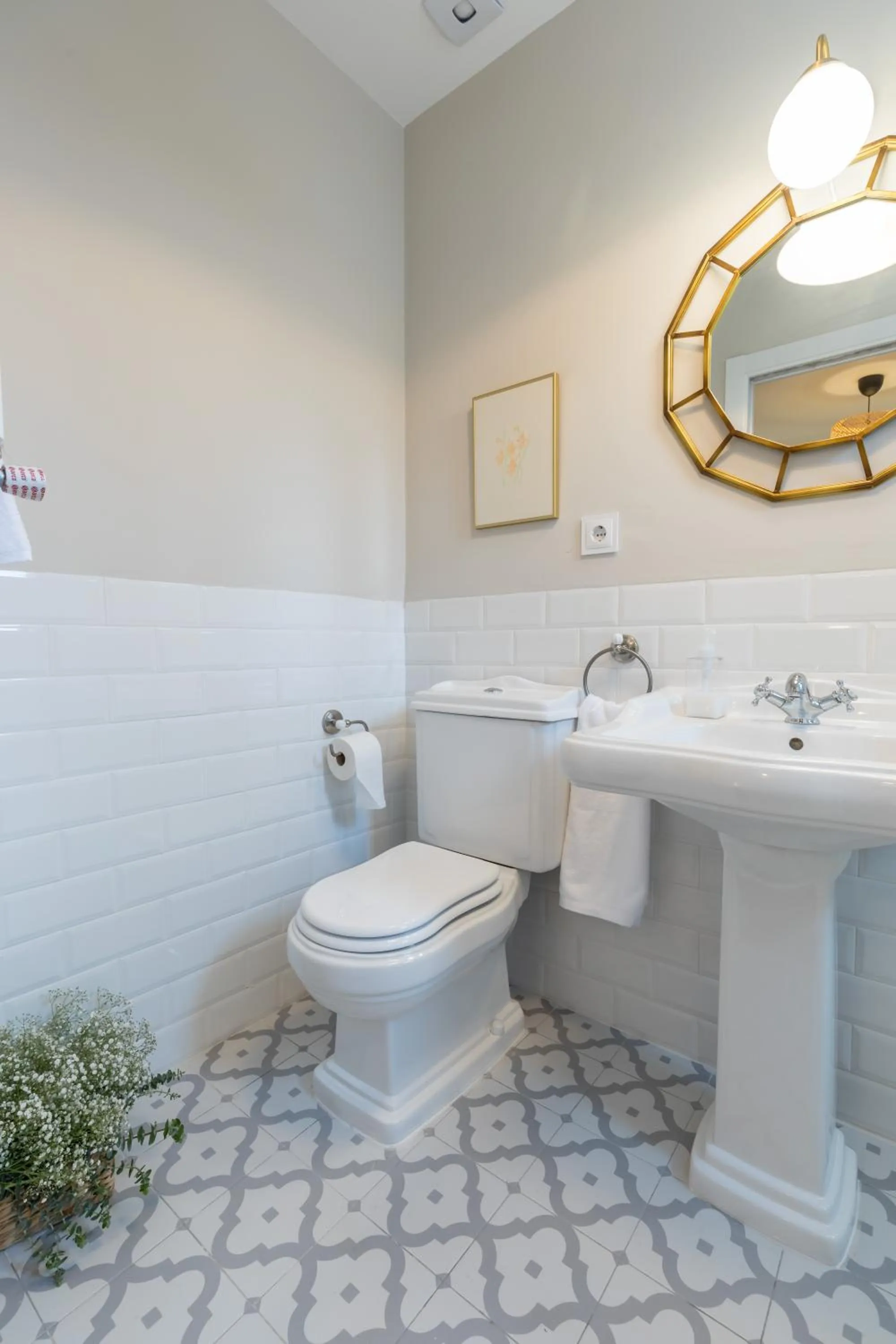 Bathroom in Alquería Calatrava B&B