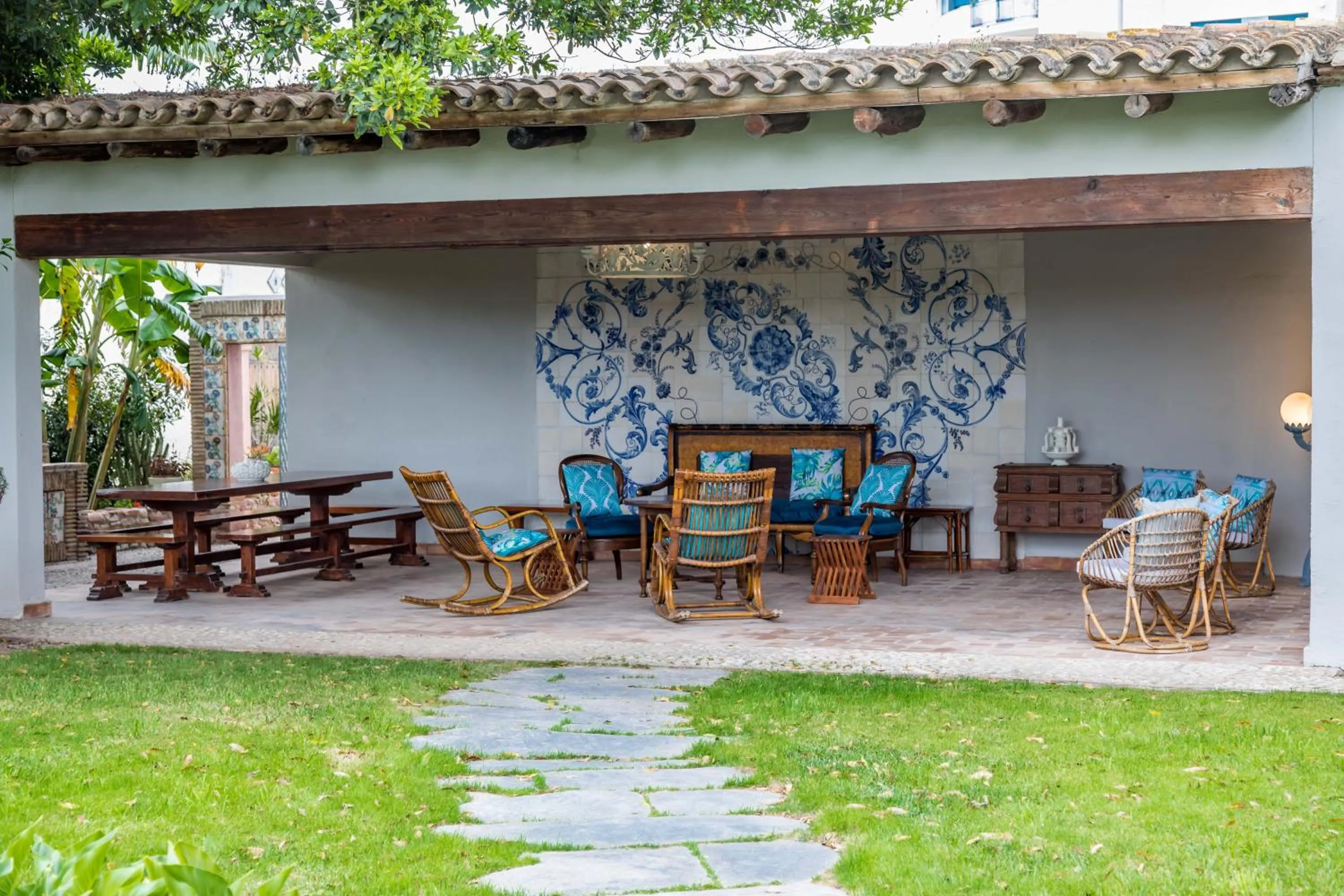 Patio in Alquería Calatrava B&B