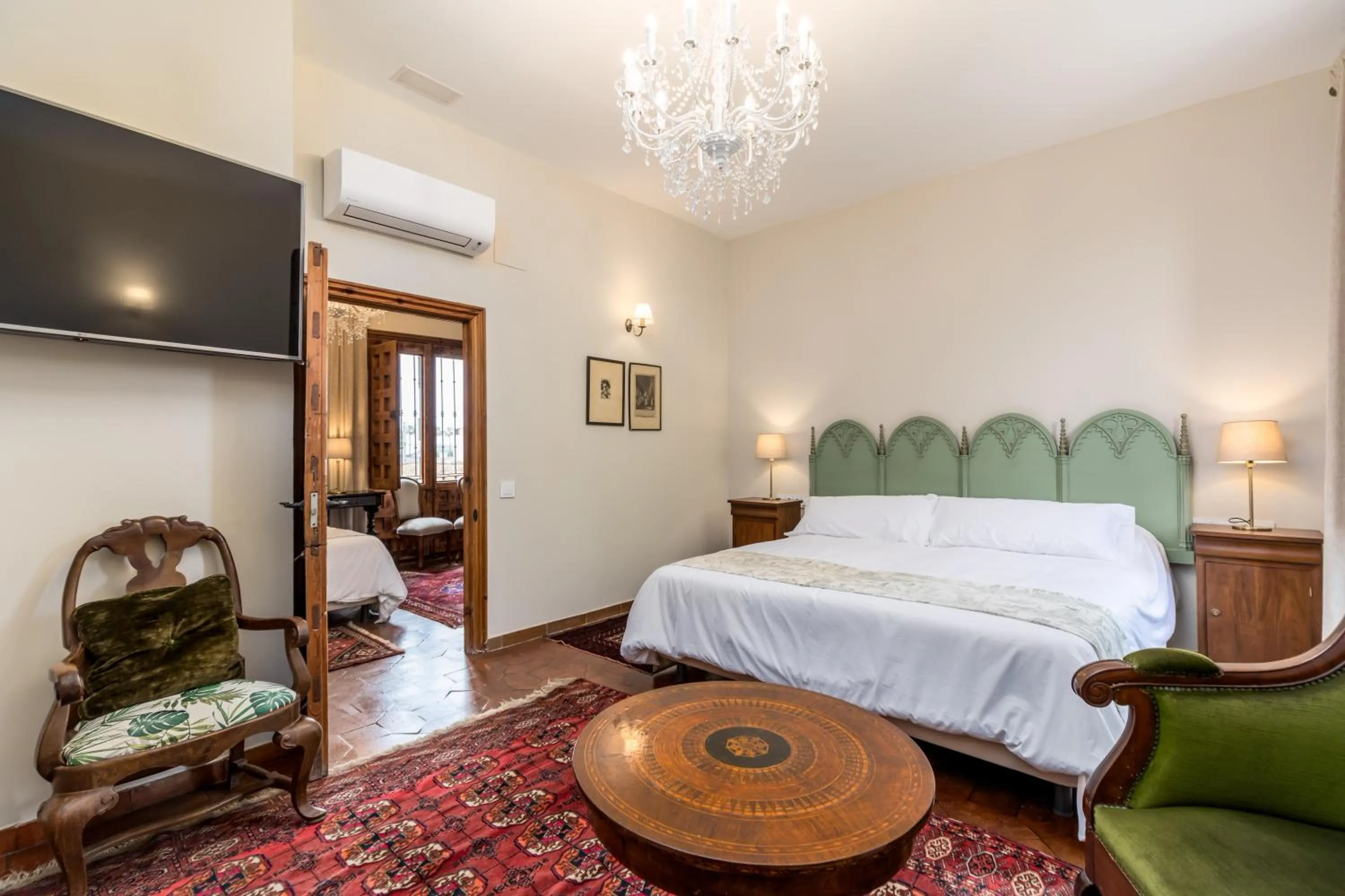 Bedroom, Bed in Alquería Calatrava B&B