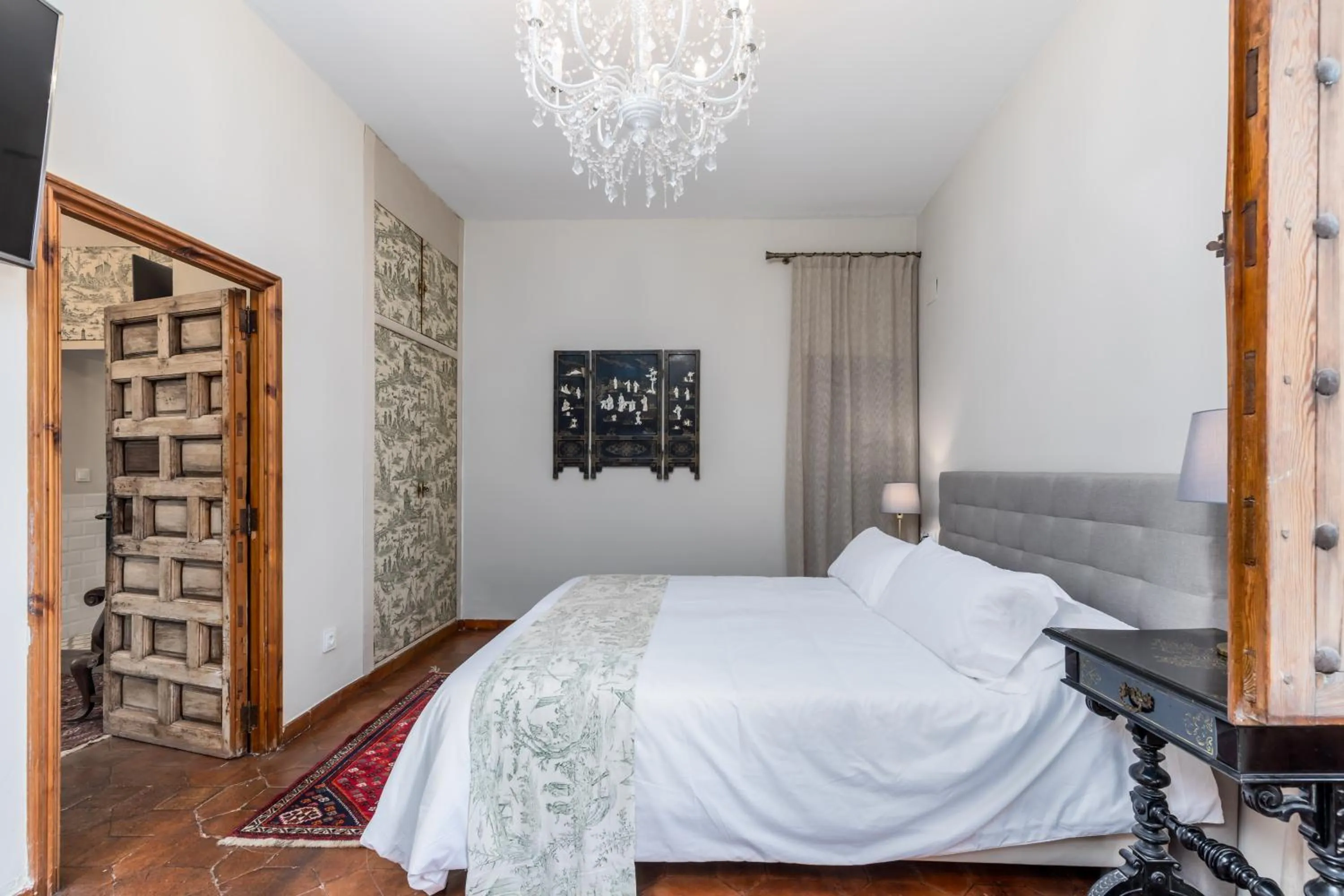 Bedroom, Bed in Alquería Calatrava B&B