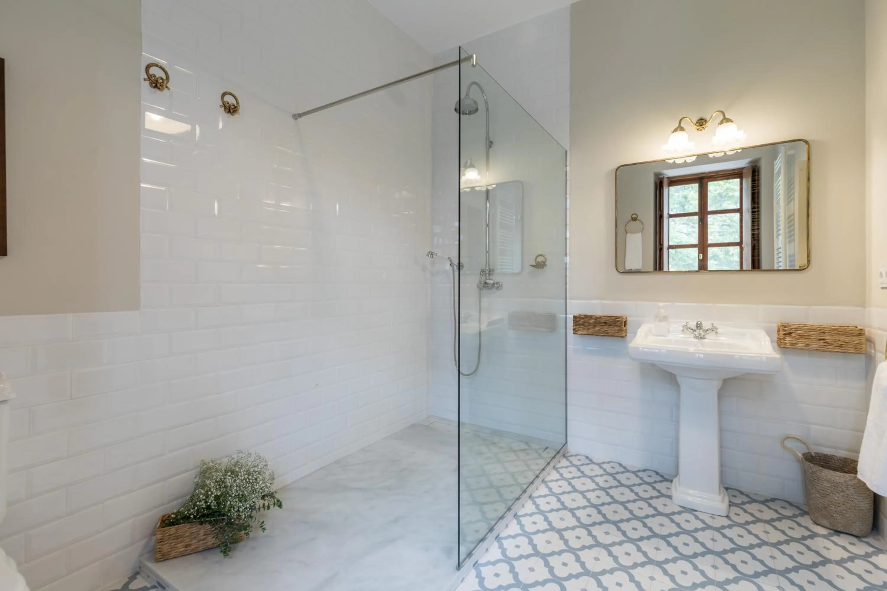 Bathroom in Alquería Calatrava B&B