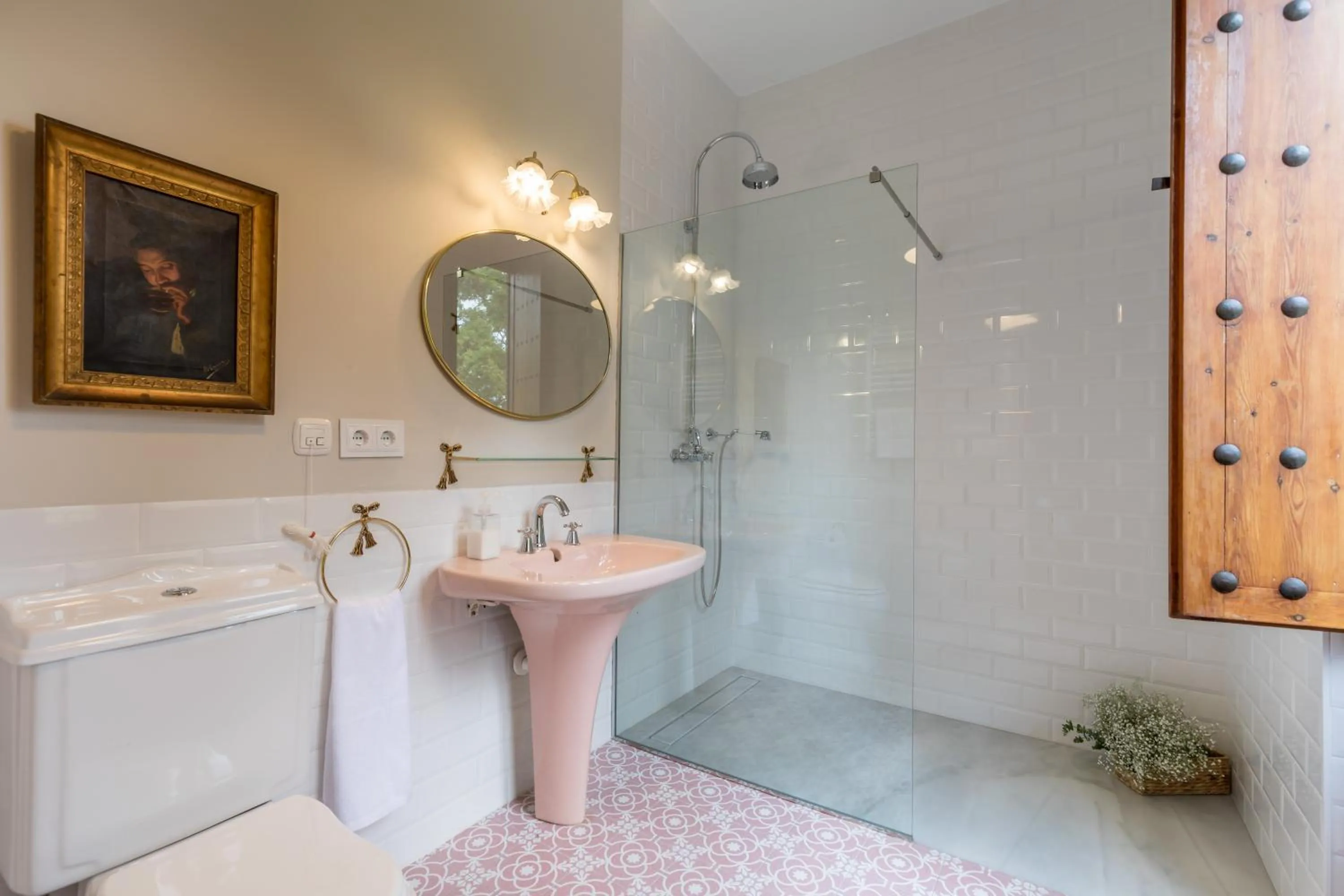 Bathroom in Alquería Calatrava B&B