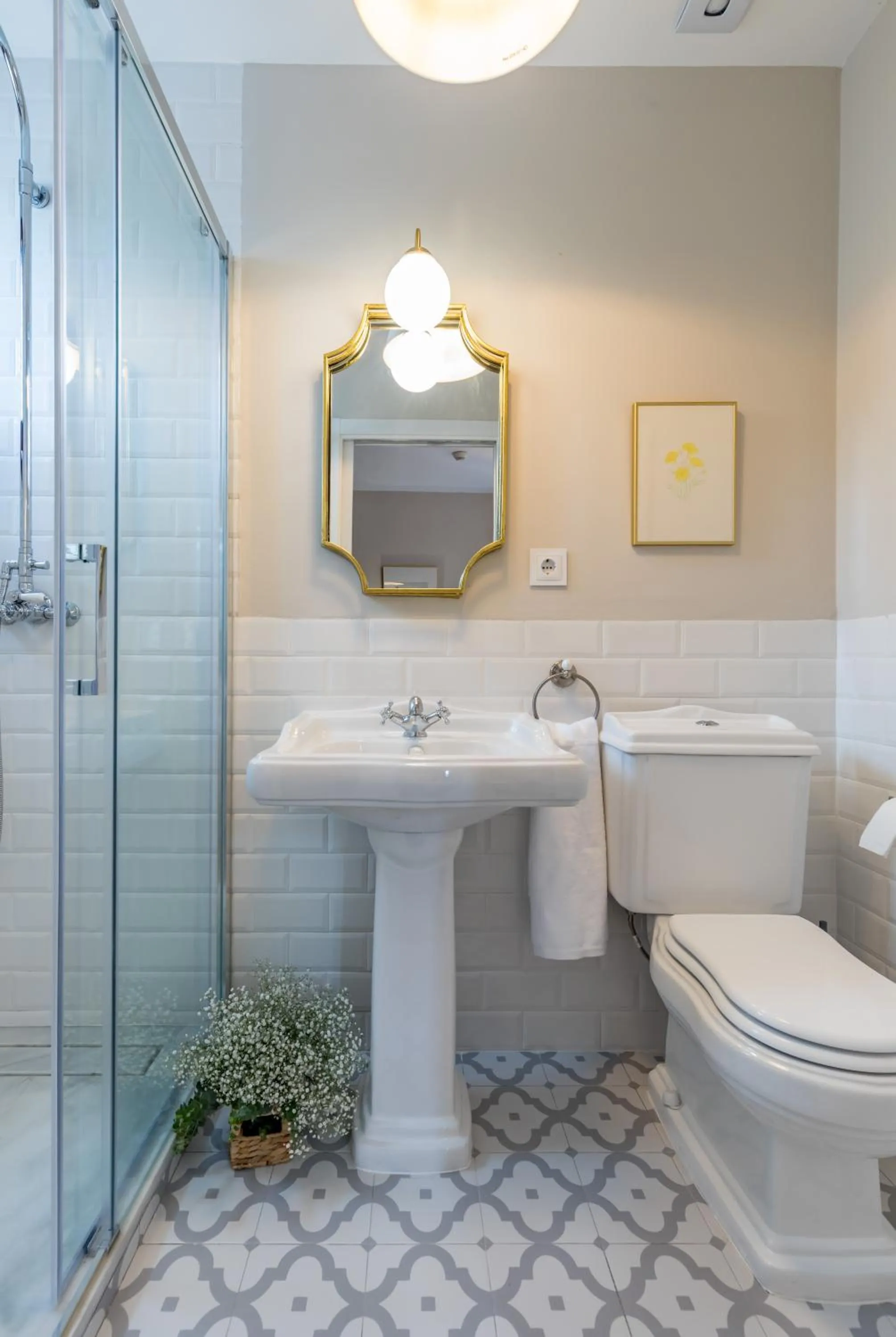 Bathroom in Alquería Calatrava B&B