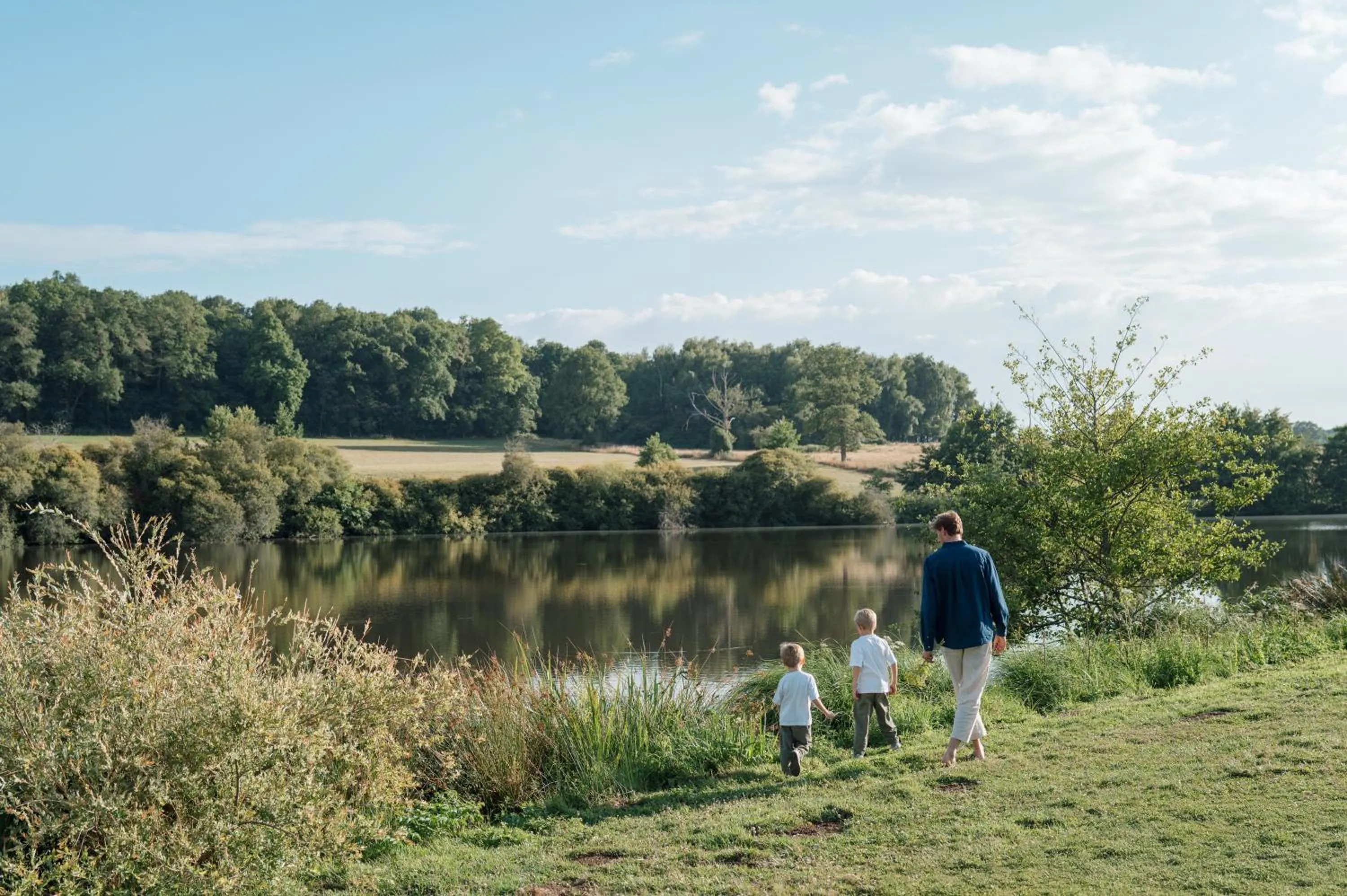 Garden in Domaine des Etangs, Auberge Collection