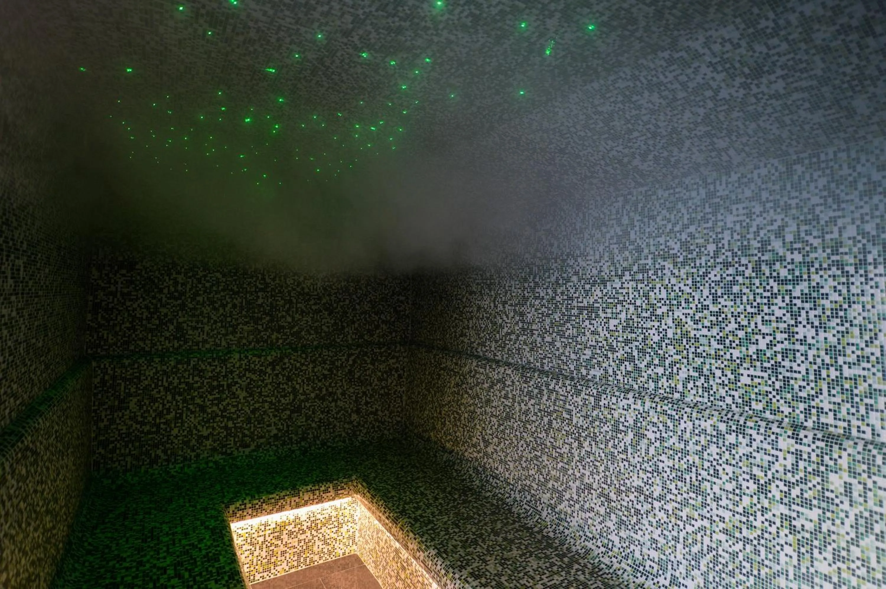 Steam room in Les Jardins de Coppélia