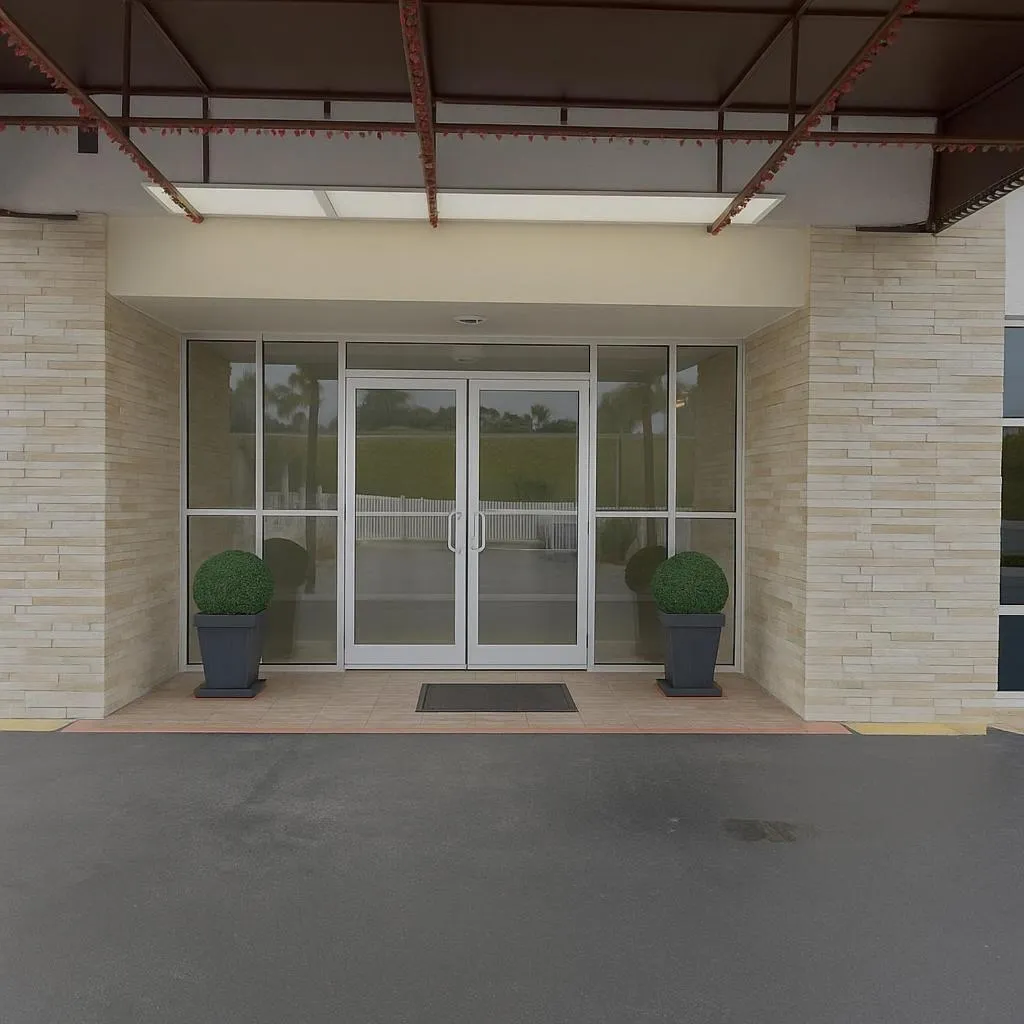 Property building in Belmont Inn & Suites