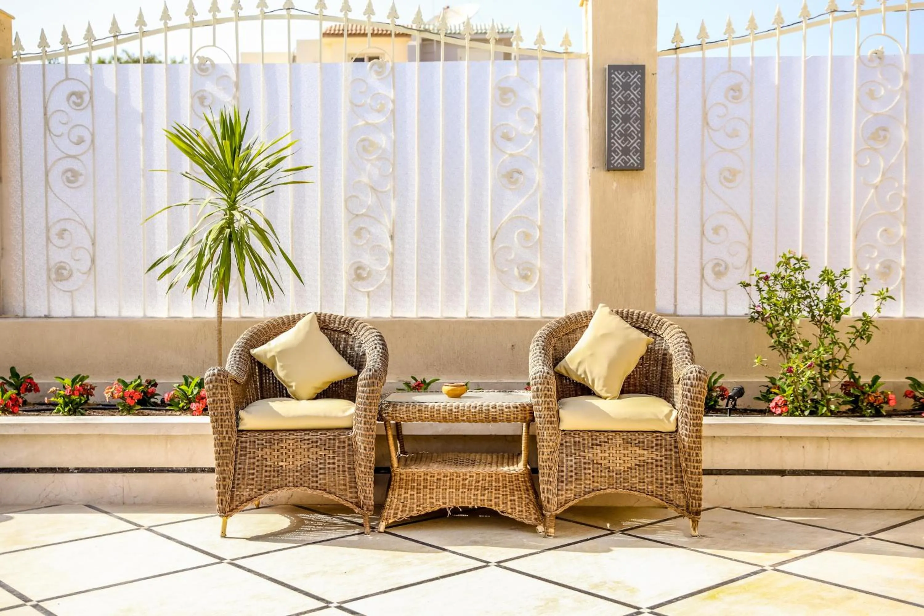Seating area in Serenity Home Hurghada