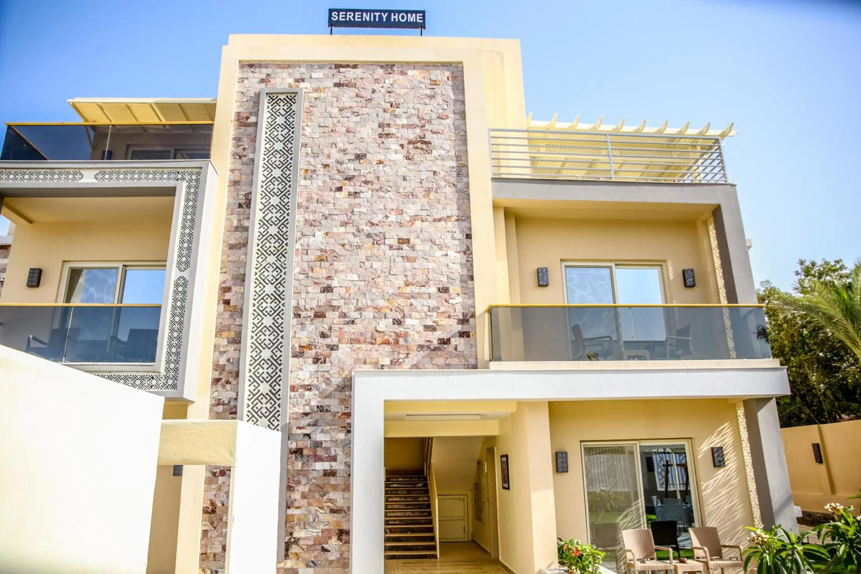 Facade/entrance in Serenity Home Hurghada