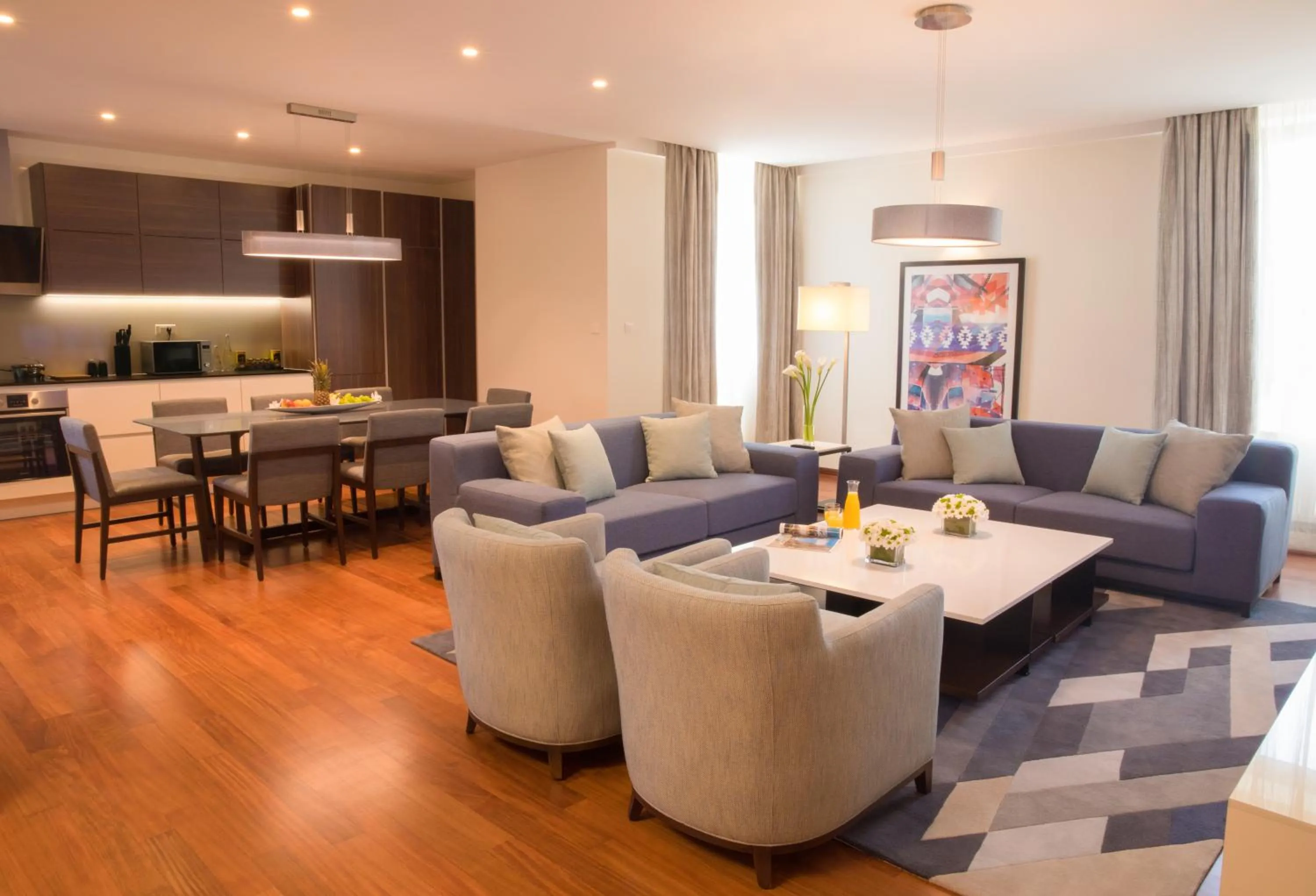 Kitchen or kitchenette in Bosmal Arjaan by Rotana