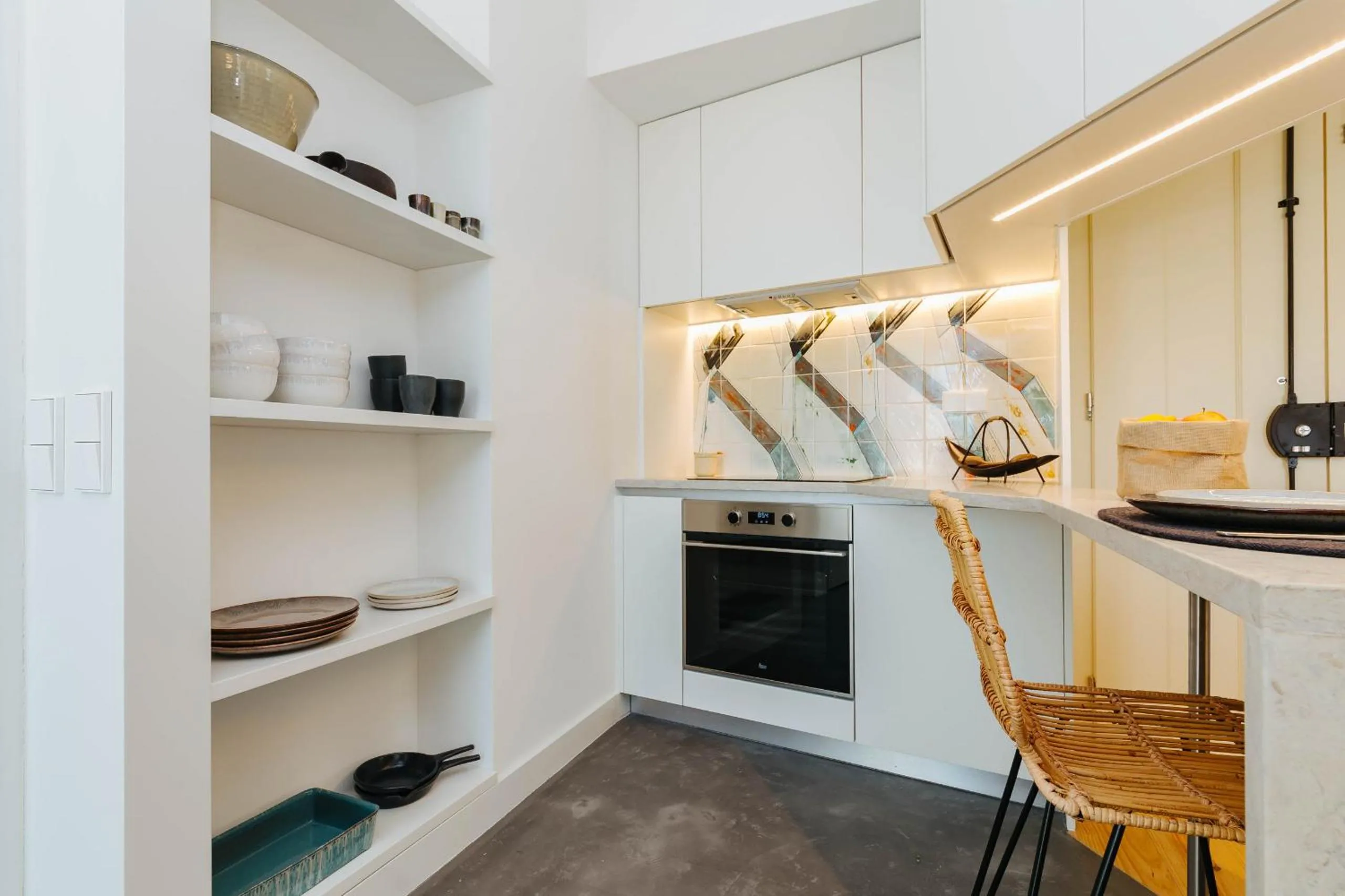 Kitchen or kitchenette in Boho Studio in Cais do Sodré