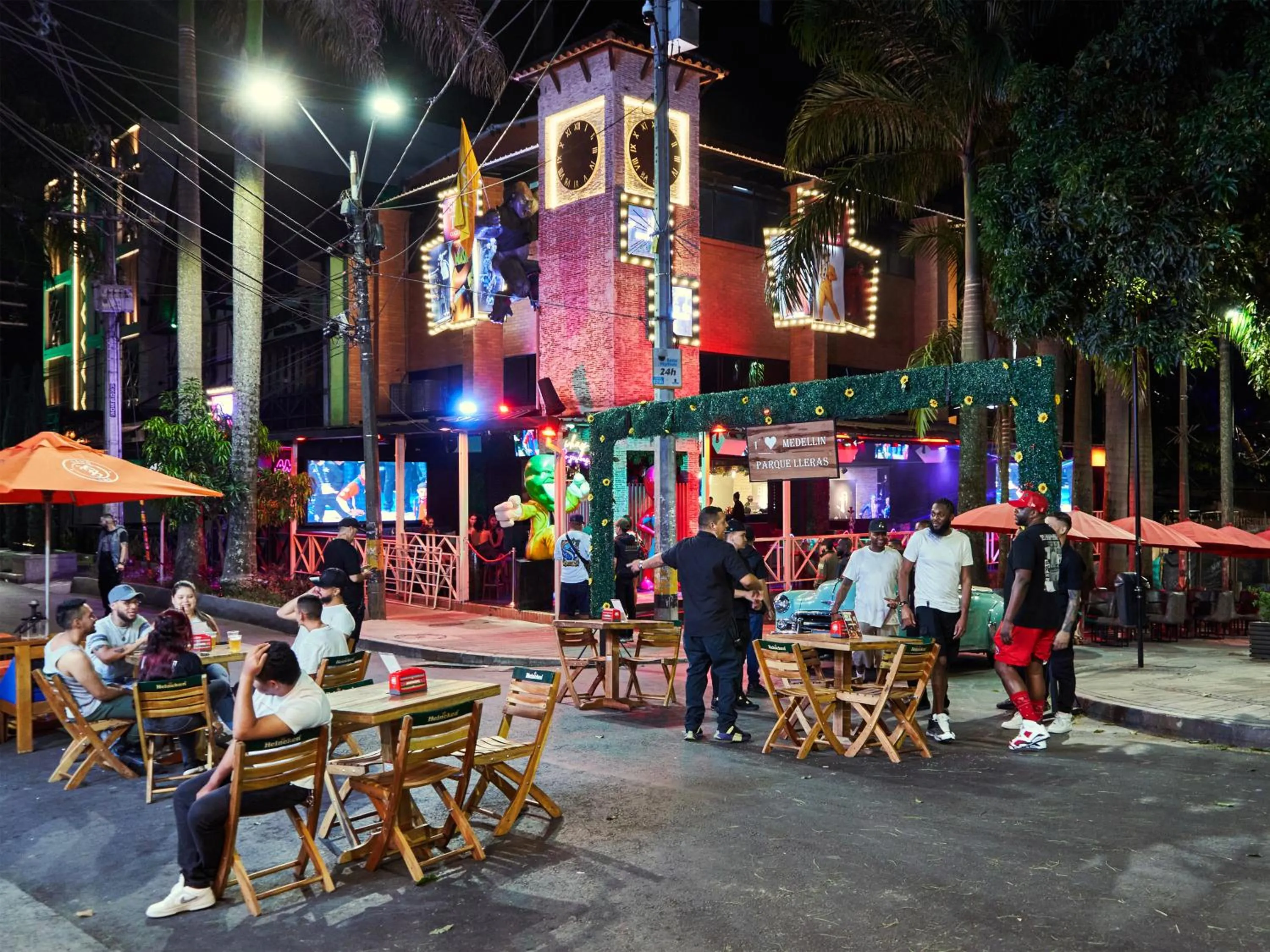 Patio in Stanza Hotel Medellin
