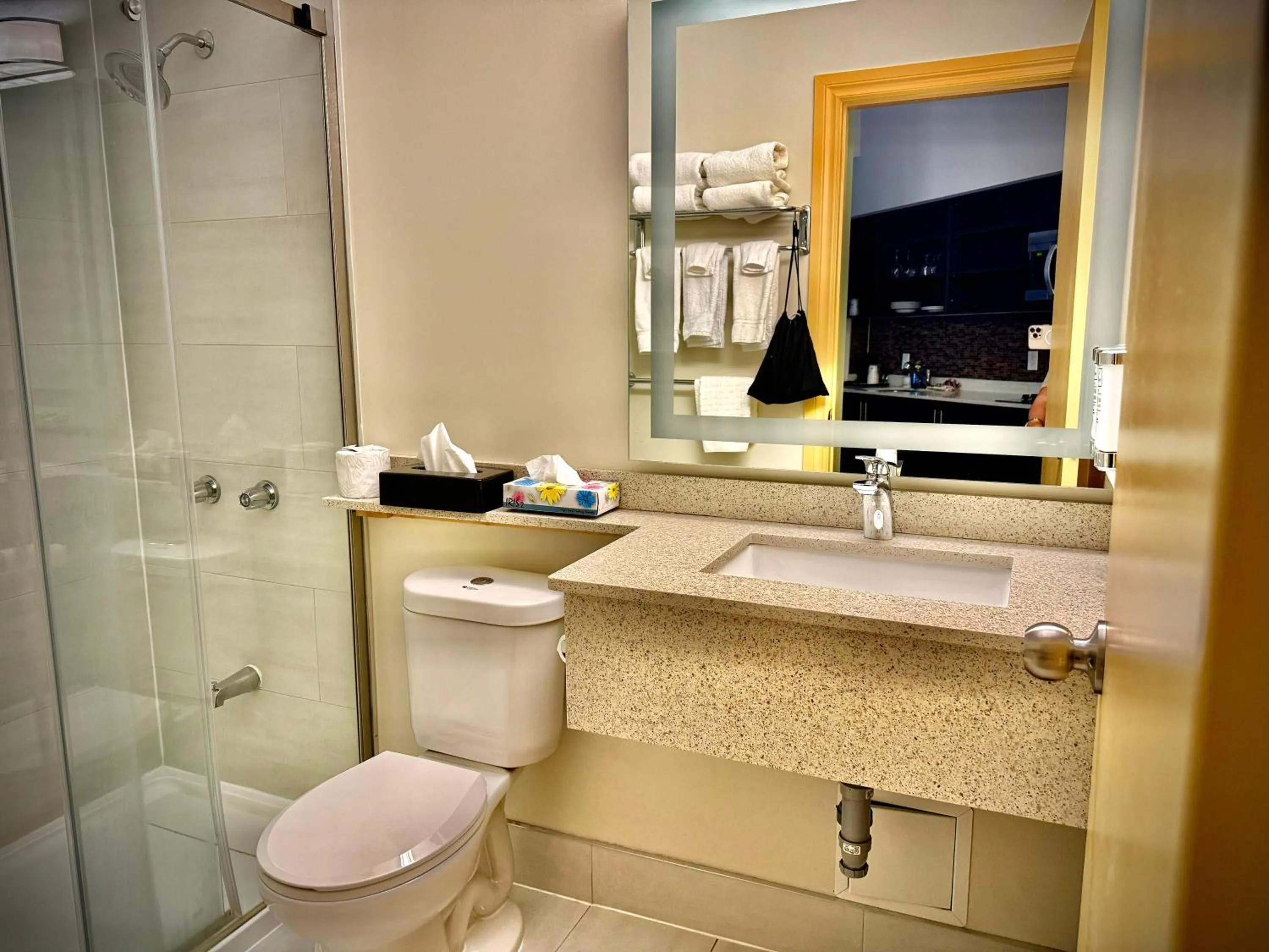 Bathroom in SureStay Plus Hotel by Best Western Kincardine