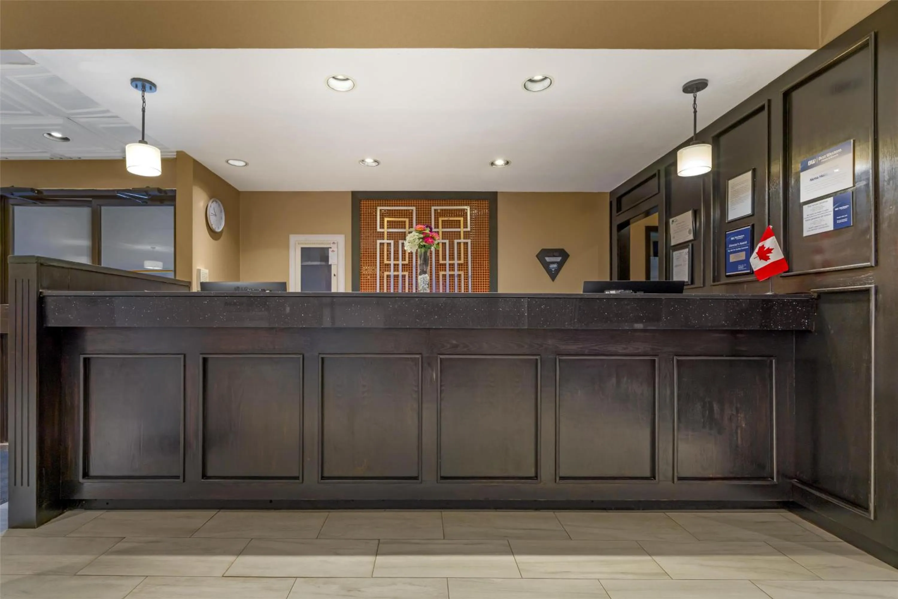 Lobby or reception in Best Western Terrace Inn