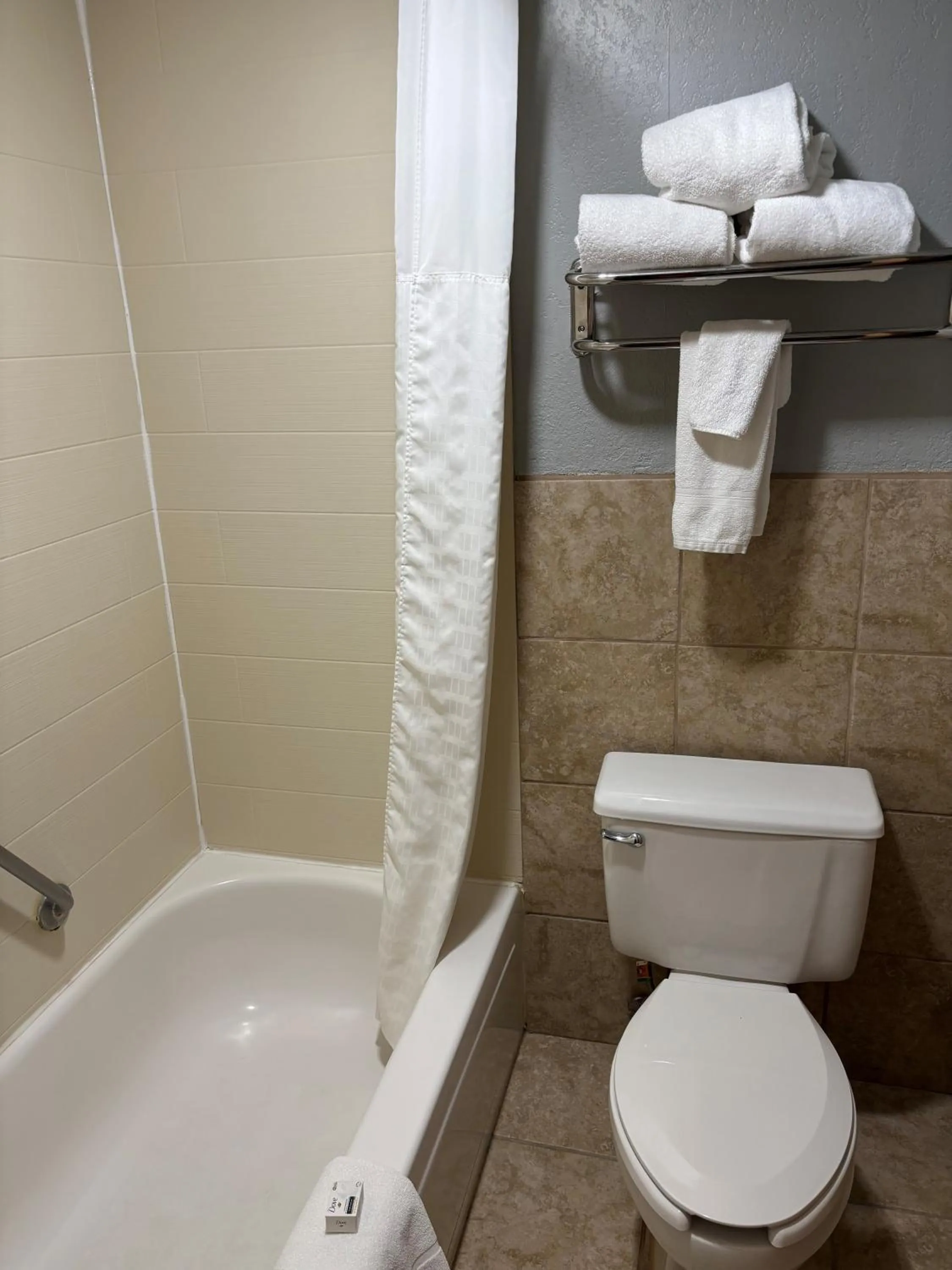 Bathroom in AmericInn by Wyndham Albert Lea