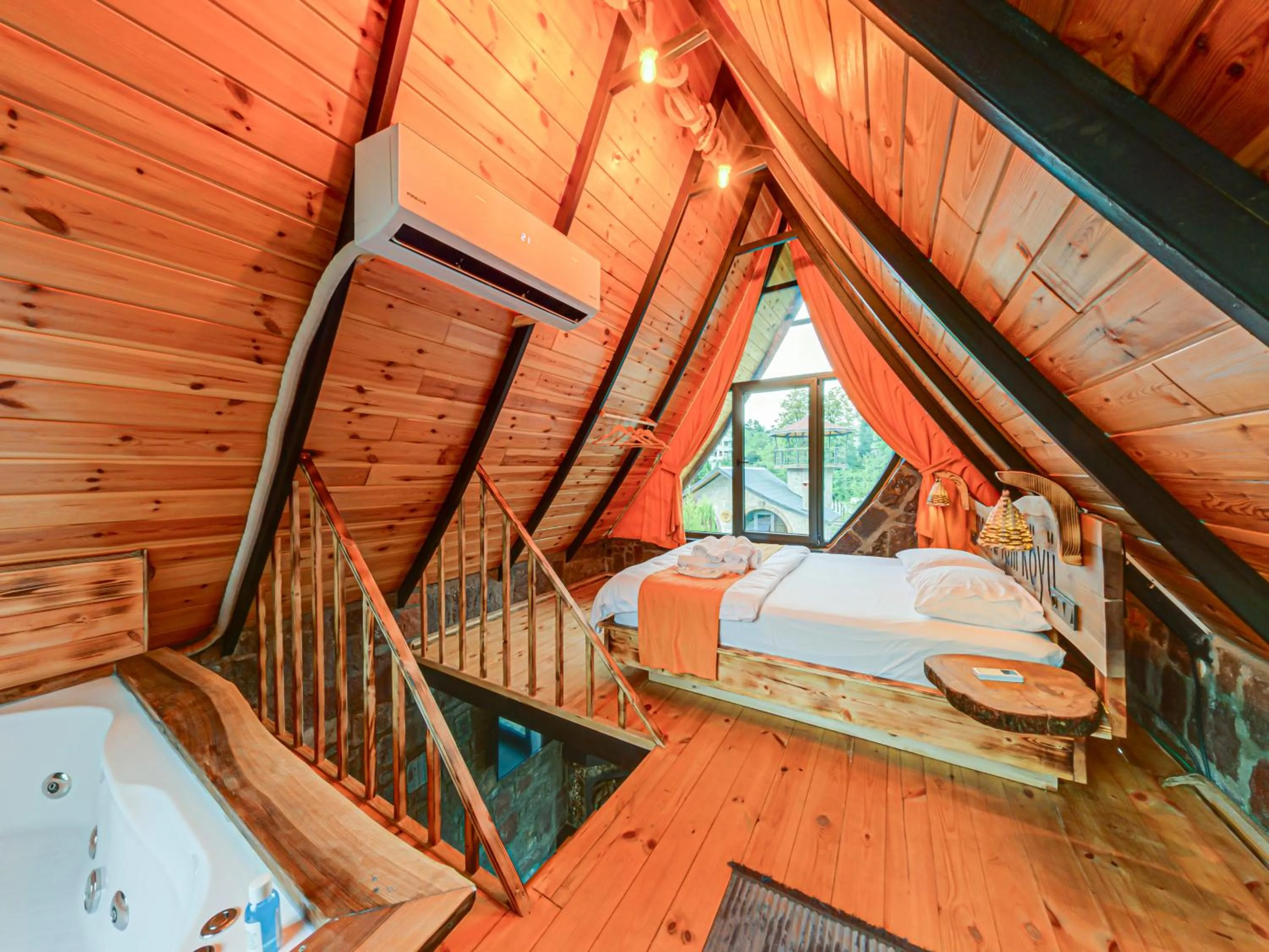 Bed in Mcora Tatil Köyü