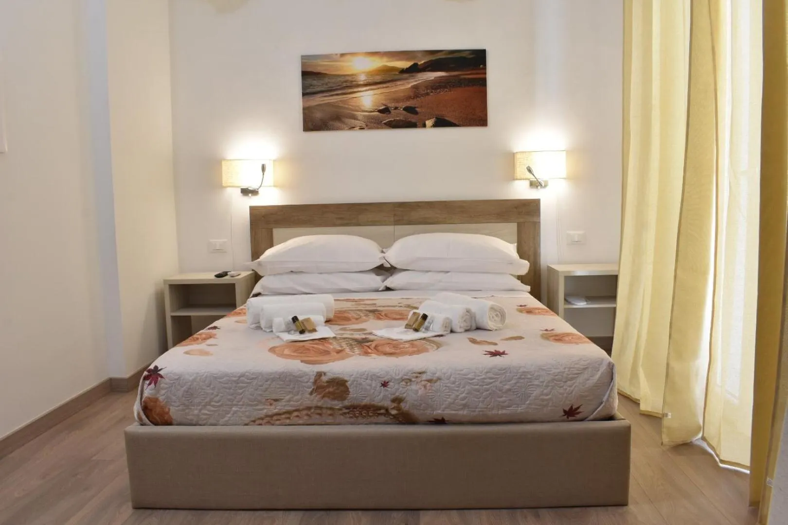 Bed in B&B Vicomare