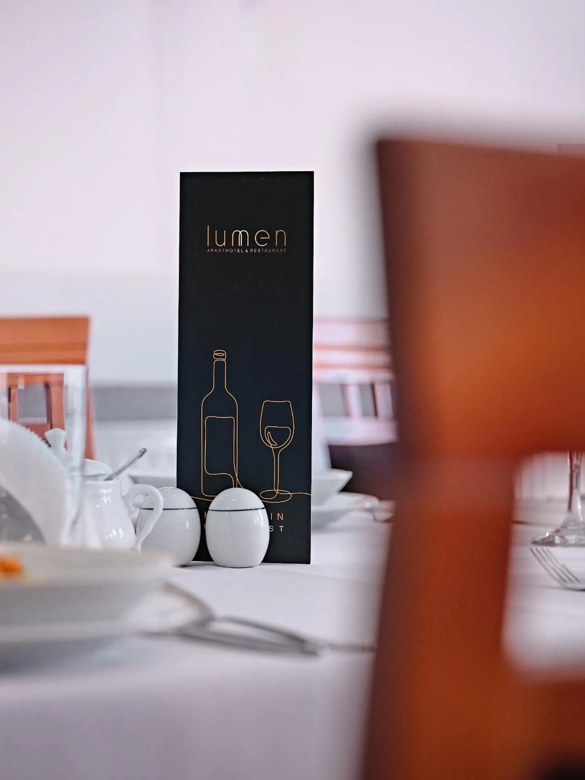 Restaurant/places to eat, Bed in Aparthotel Lumen