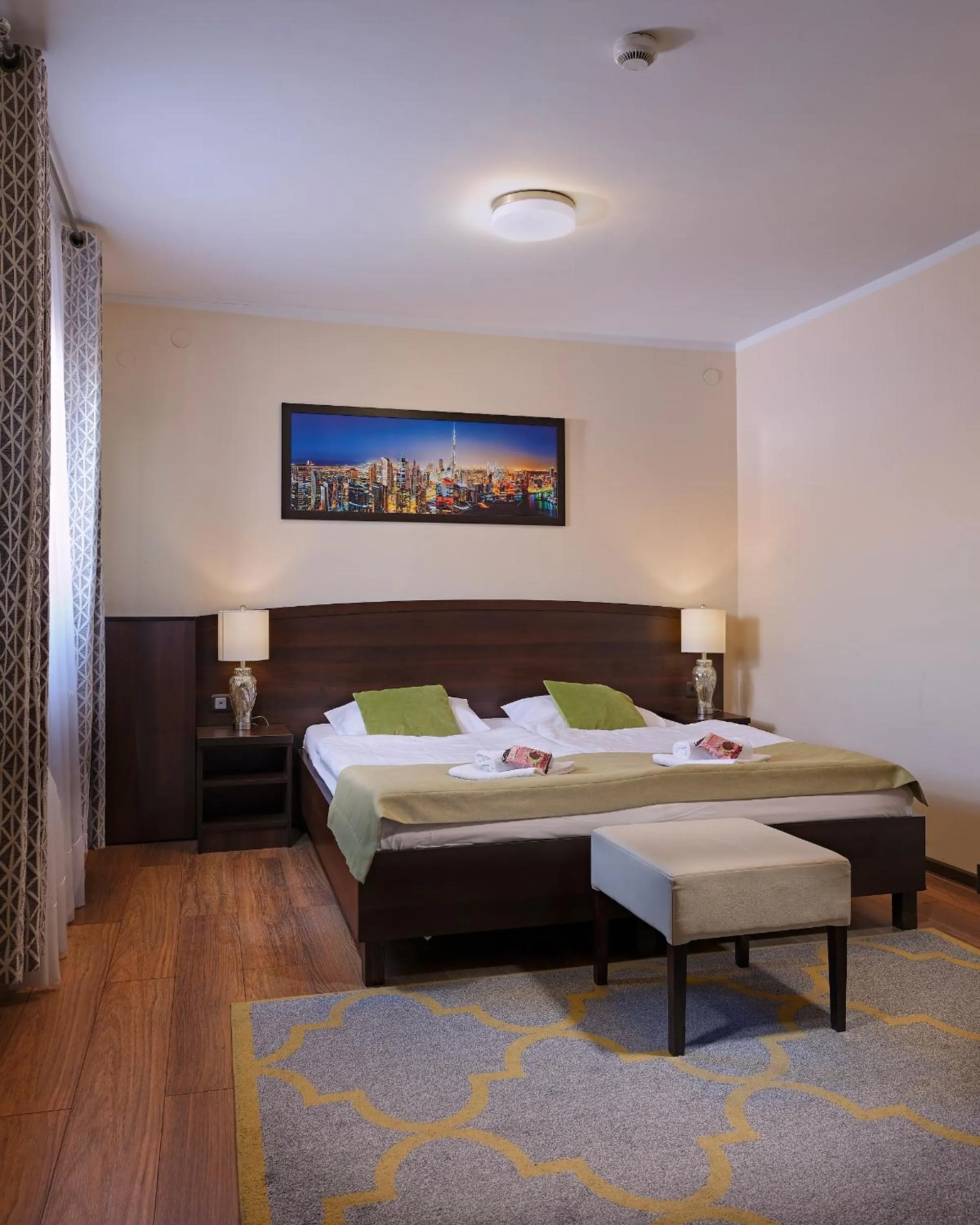 Bed in Aparthotel Lumen