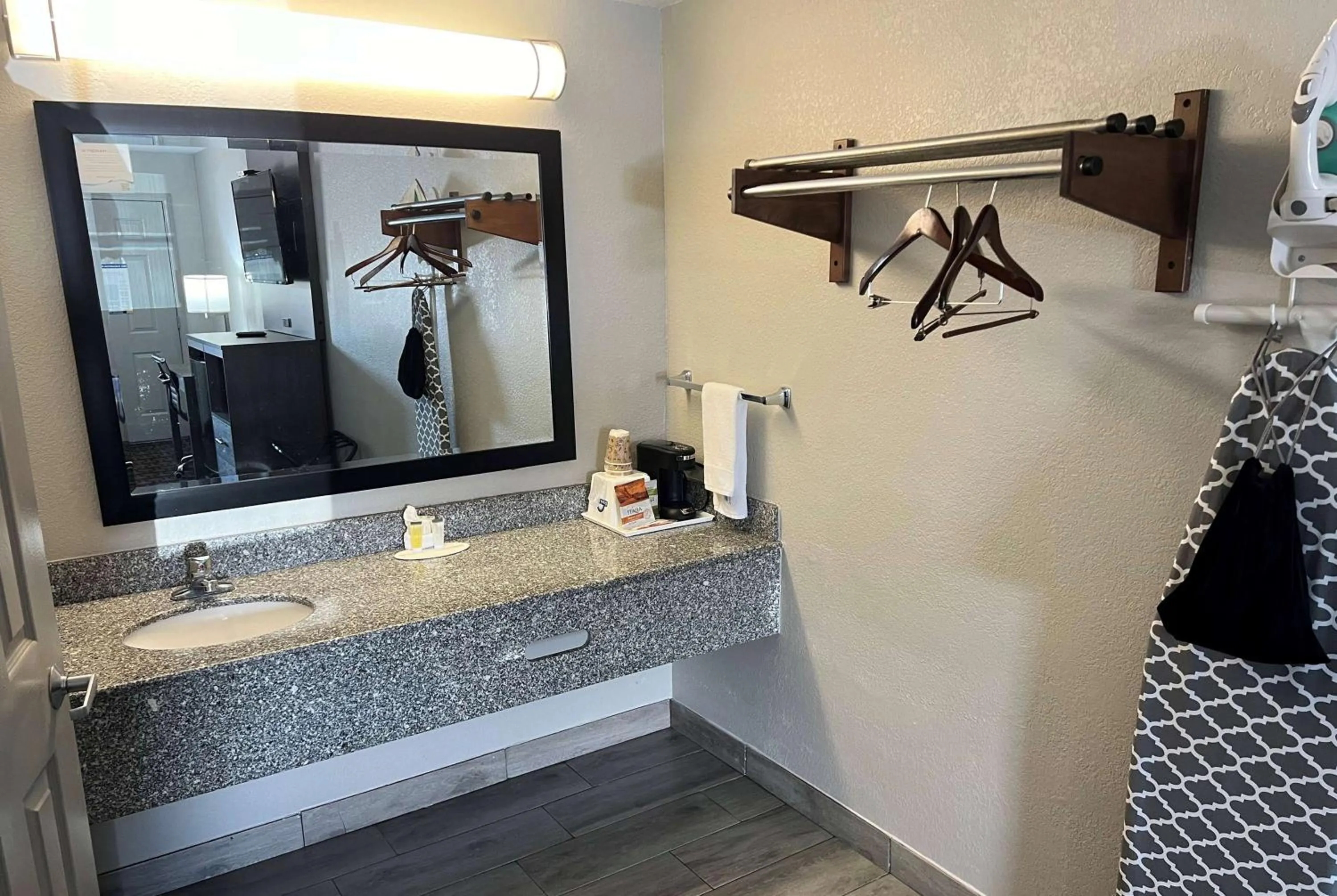 Bathroom in Days Inn by Wyndham Wagoner