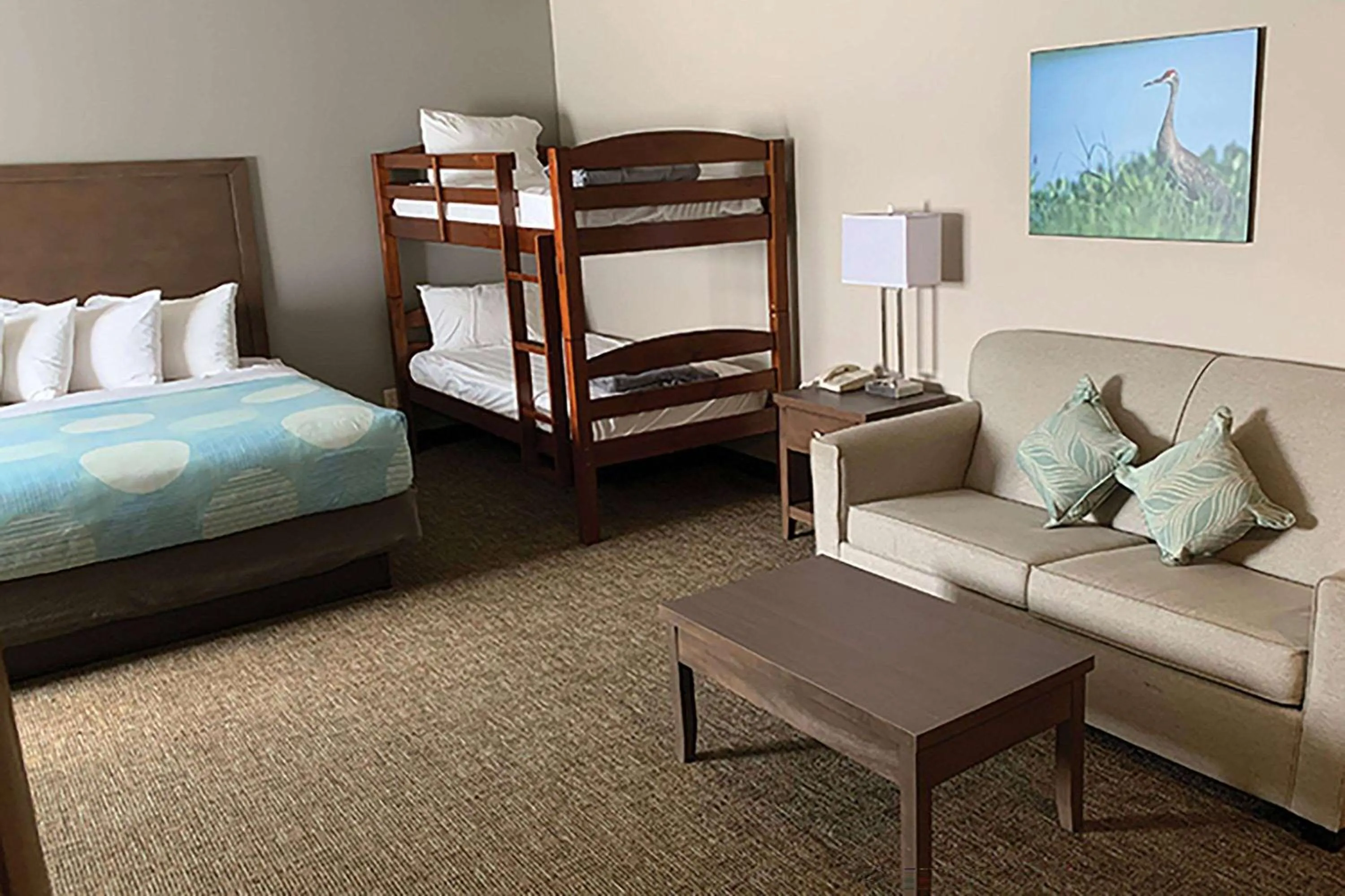 Photo of the whole room, Bed in Sandhill Inn & Suites