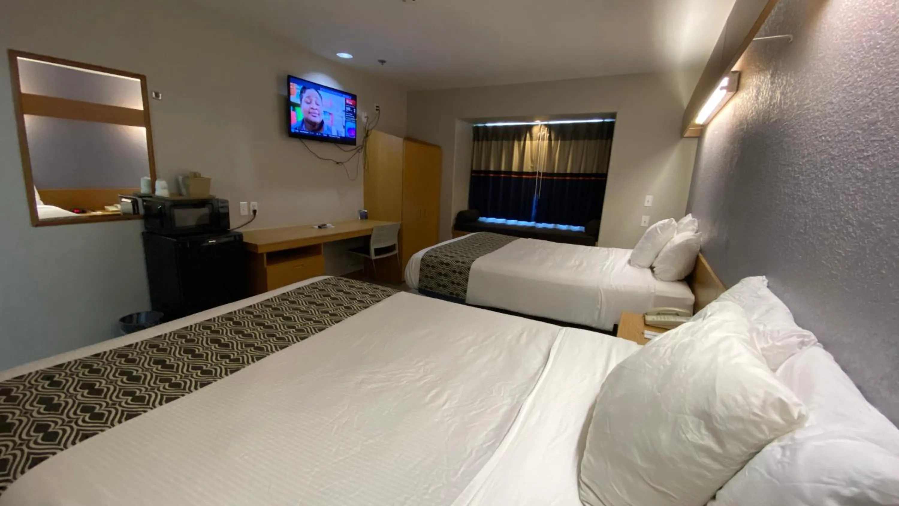Bed in Microtel Inn & Suites by Wyndham Ardmore
