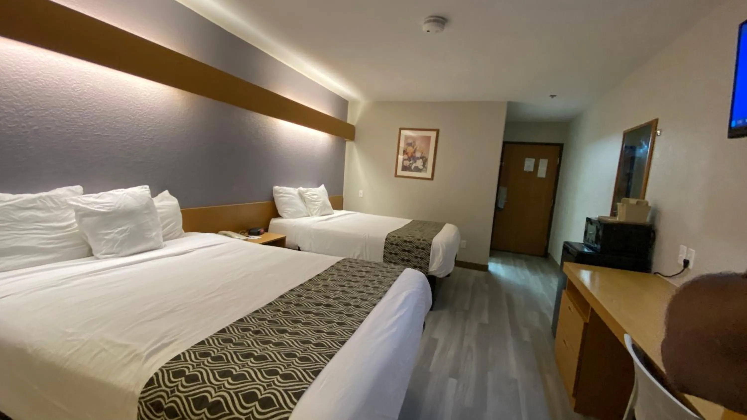 Bed in Microtel Inn & Suites by Wyndham Ardmore
