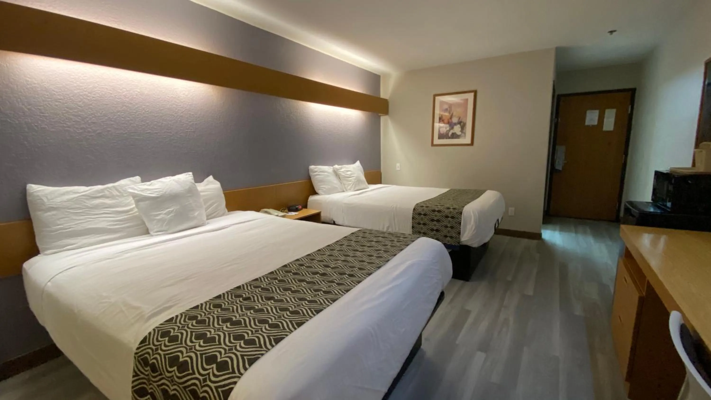 Bed in Microtel Inn & Suites by Wyndham Ardmore