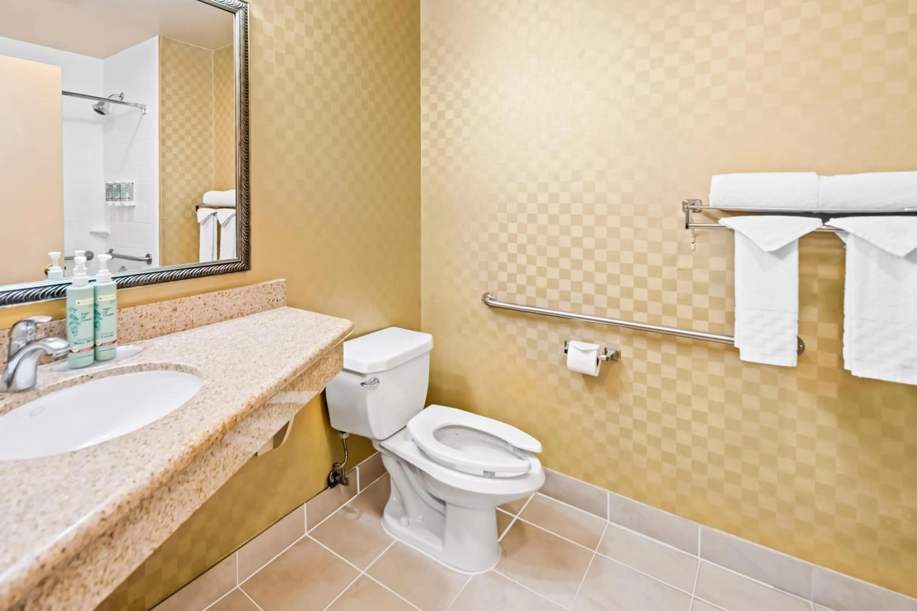 Bathroom in Best Western De Anza Inn